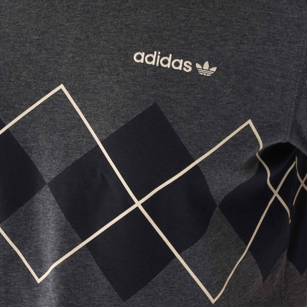 Adidas Originals Argyle T-Shirt - Grey
