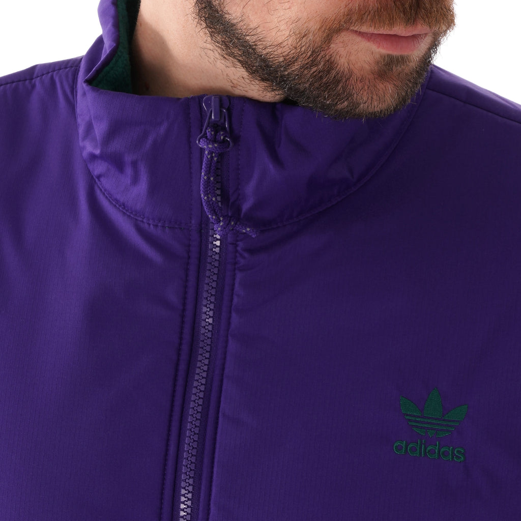 Adidas Originals Winterized Half Zip Track Top - Collegiate Green