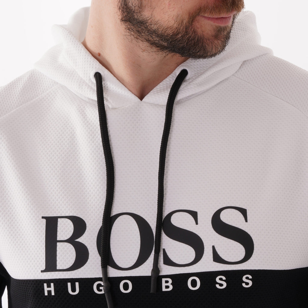 Boss Colour-block Hoodie - Black
