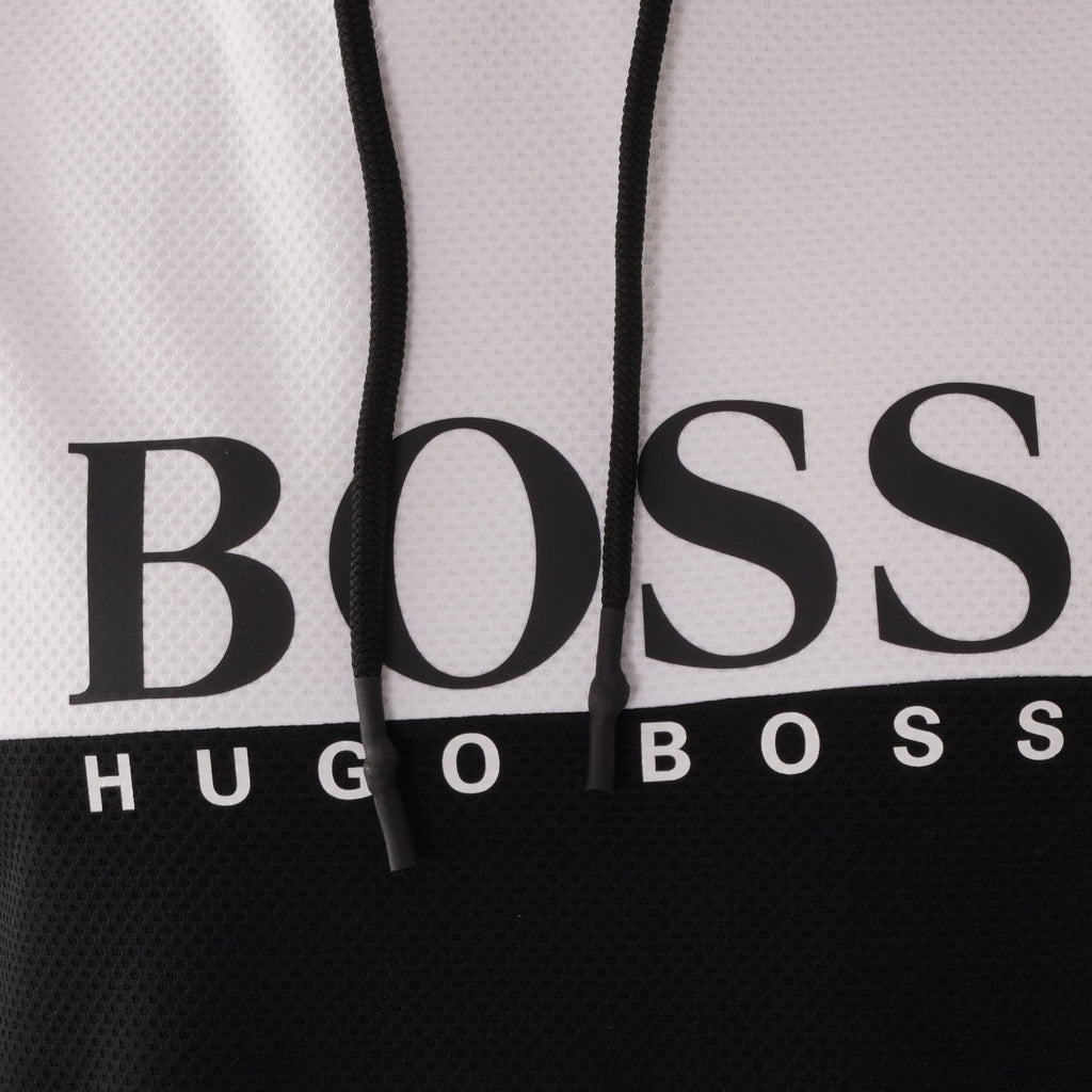 Boss Colour-block Hoodie - Black