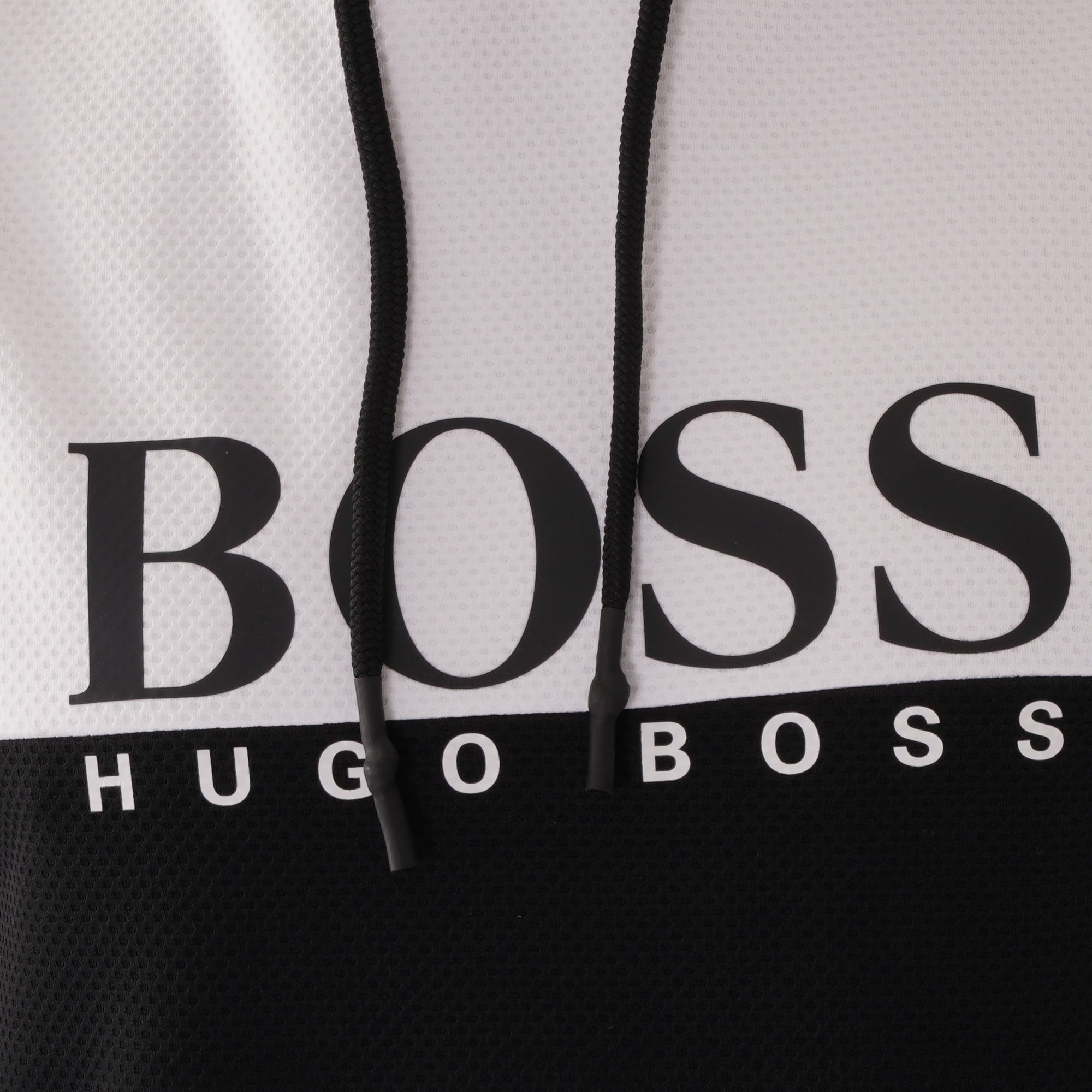Boss Colour-block Hoodie - Black