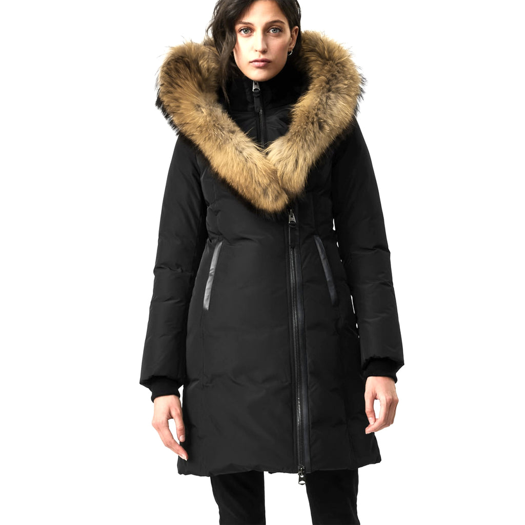 Mackage Kay Fitted Winter Down Jacket - Black