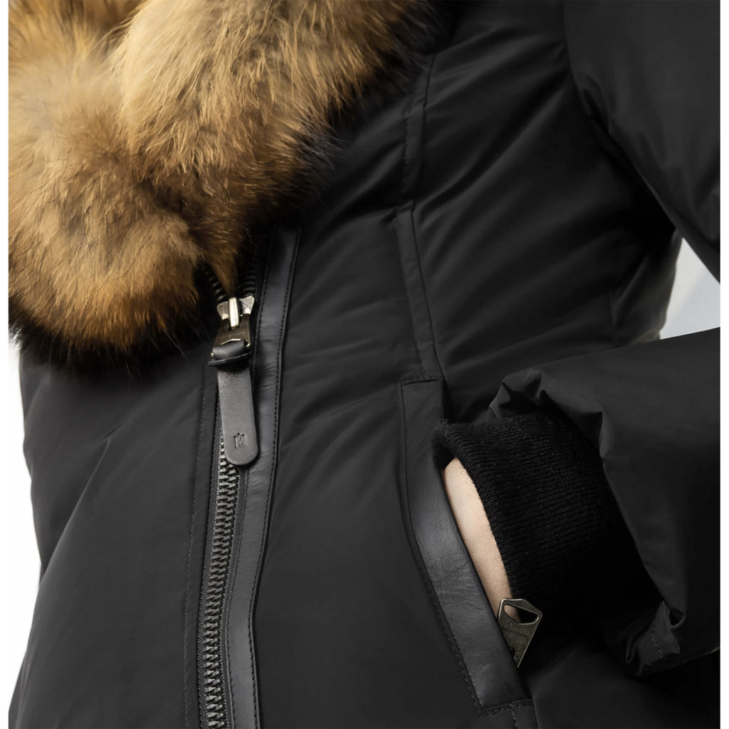 Mackage Kay Fitted Winter Down Jacket - Black