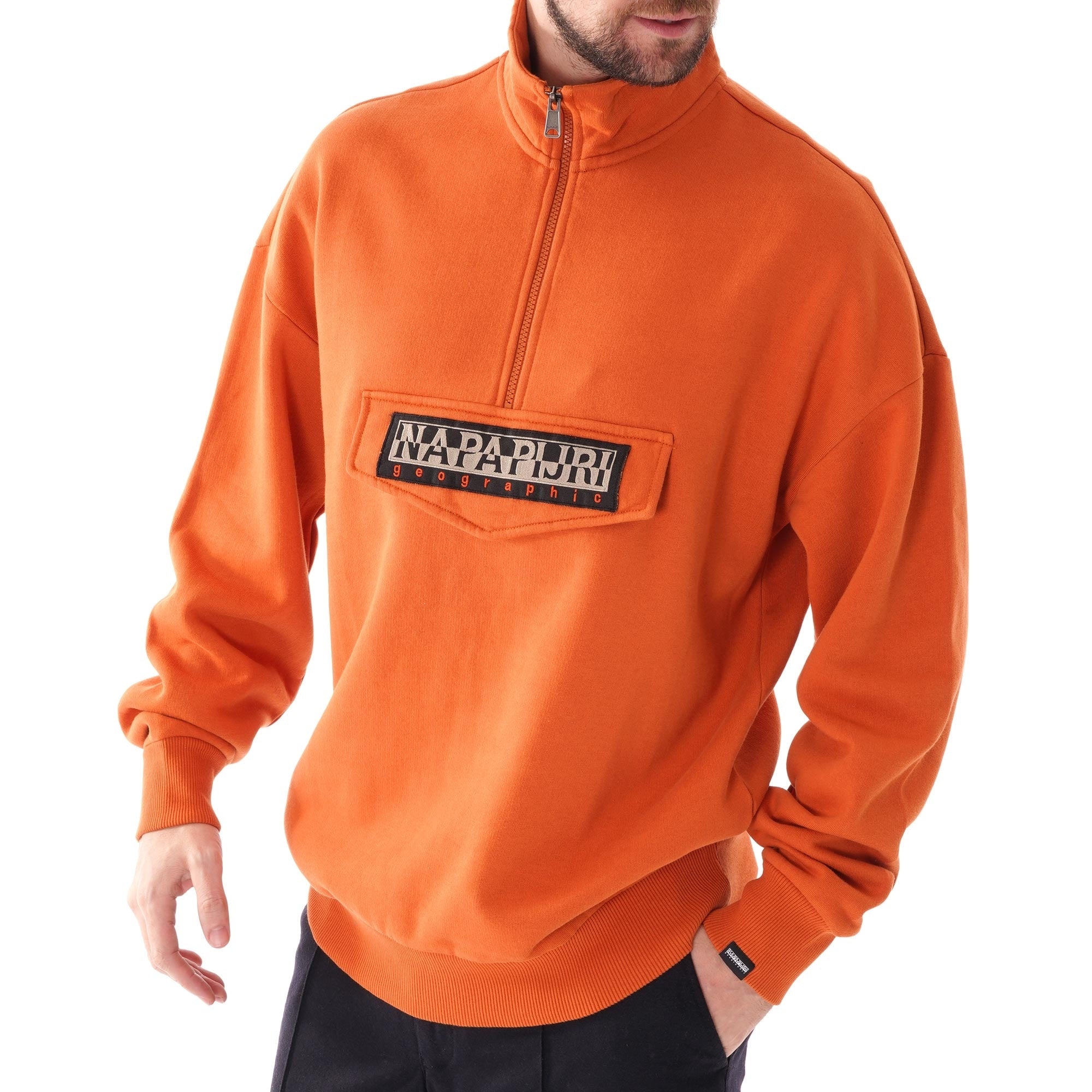 Napapijri Sweatshirt Bao - Orange