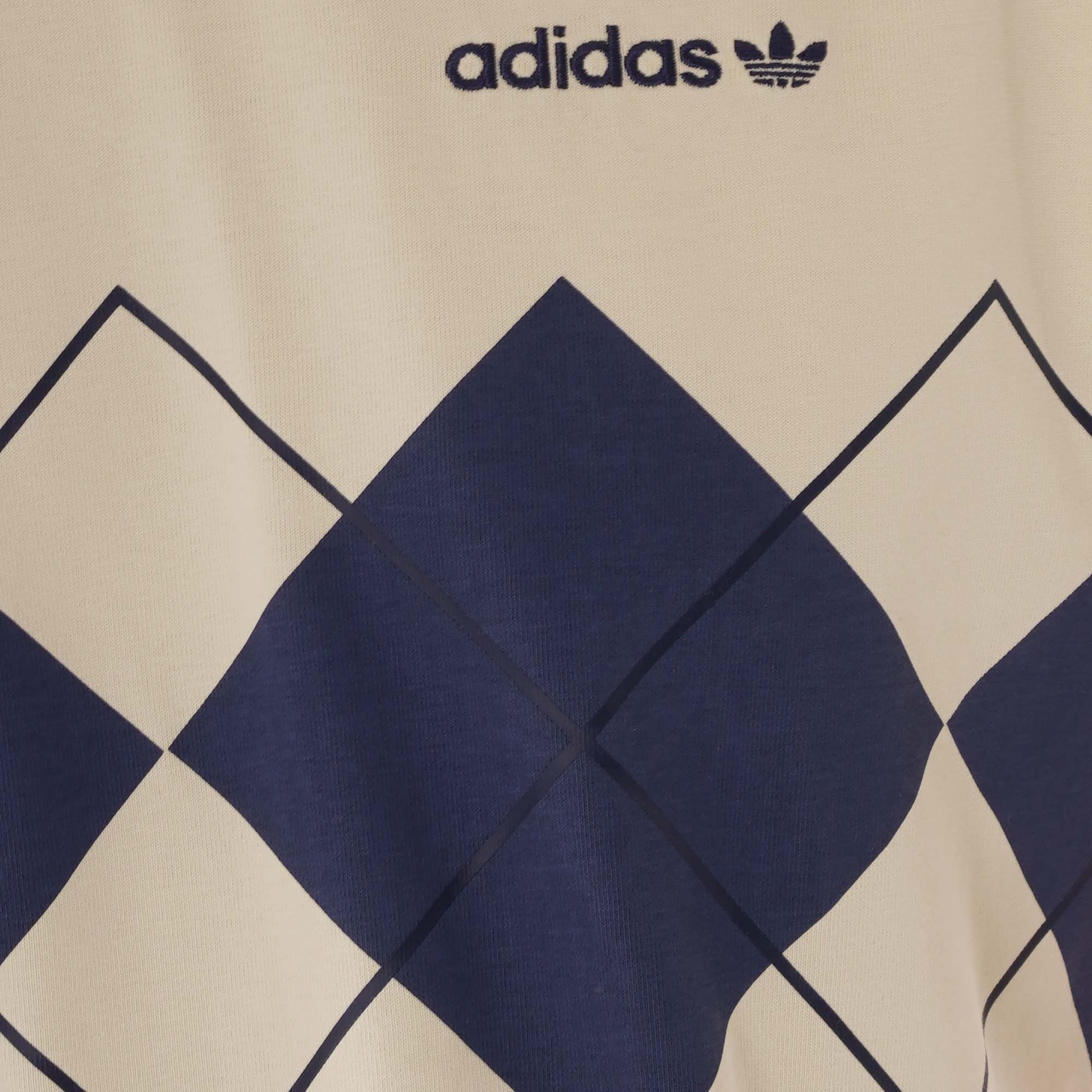 Adidas Originals Argyle T-Shirt - Sand – Stuarts London
