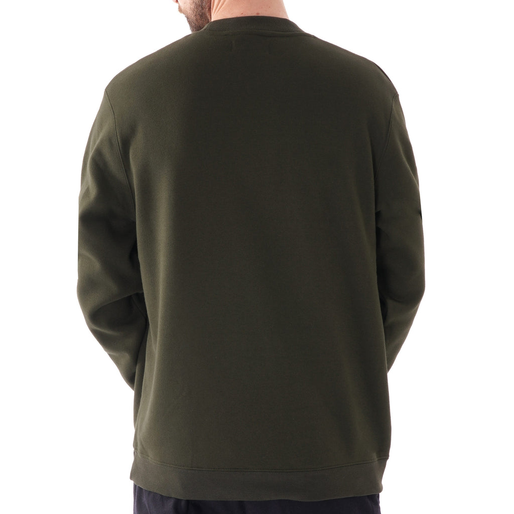 Fred Perry Branded Sweatshirt - Hunting Green