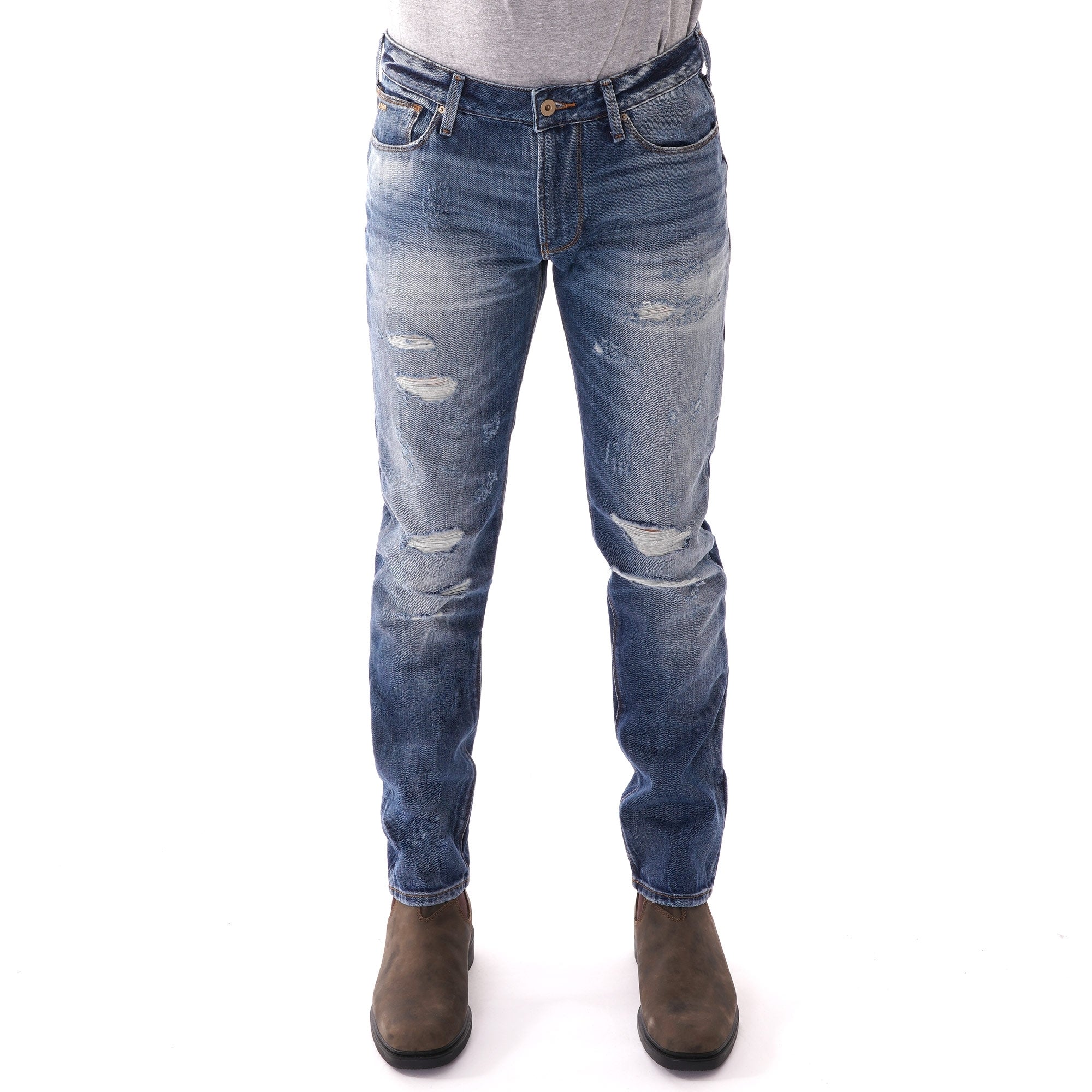 Emporio Armani J06 Cotton Twill Jeans - Denim