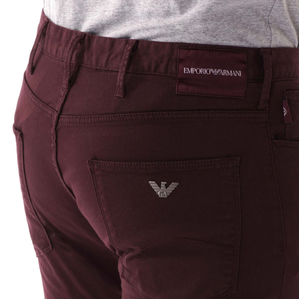 J06 Slim Fit Trousers - Rosso