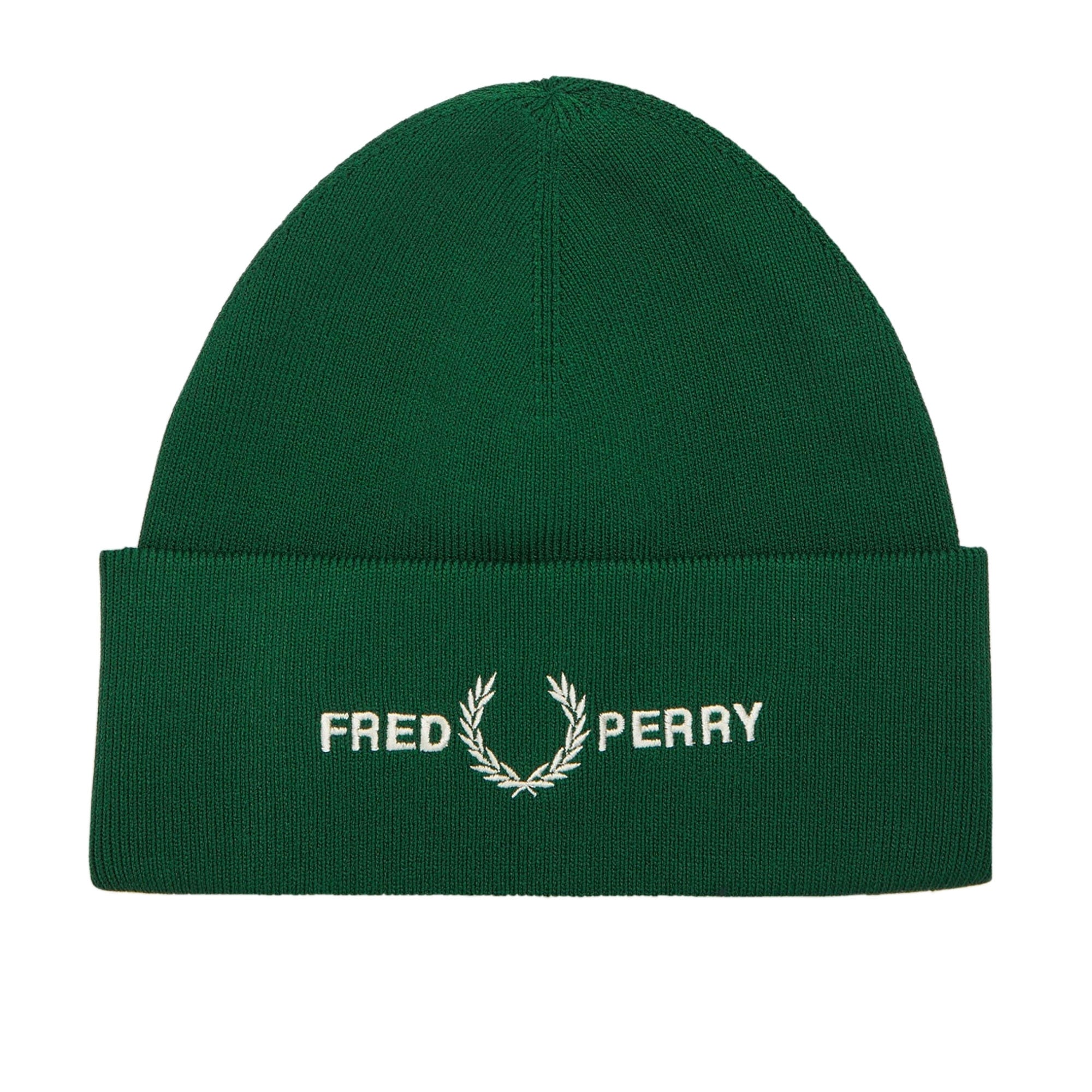 Fred Perry Graphic Beanie - Ivy