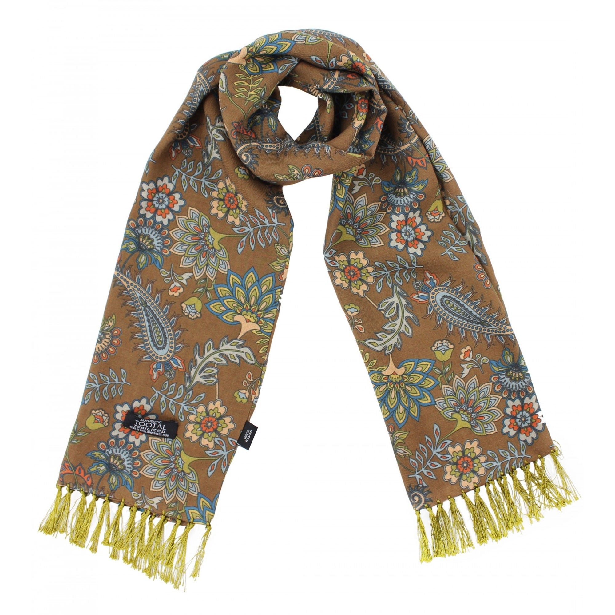 Tootal Vintage Floral Paisley - Earth