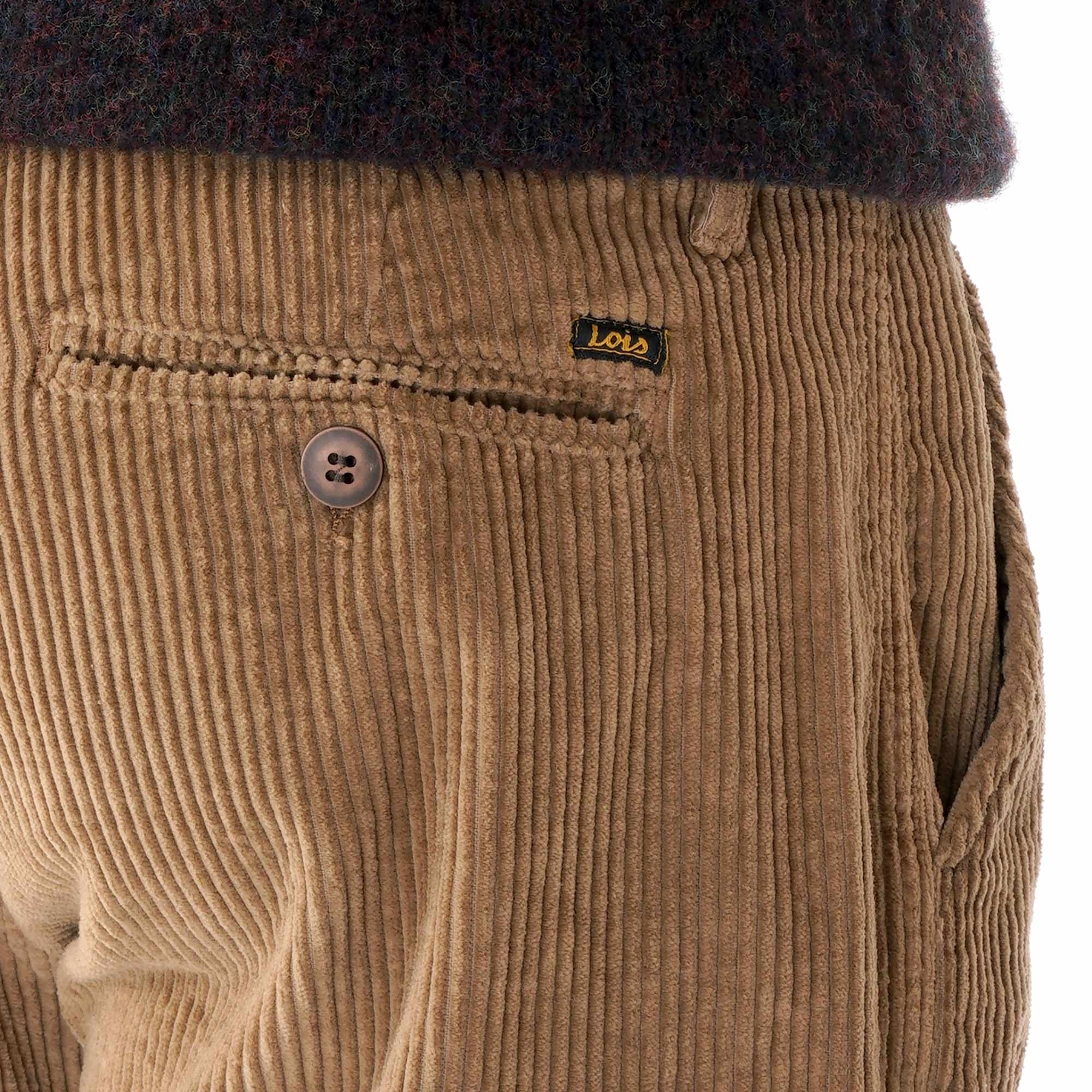 Lois Jeans Adrian Jumbo Cord Trousers - Lizard