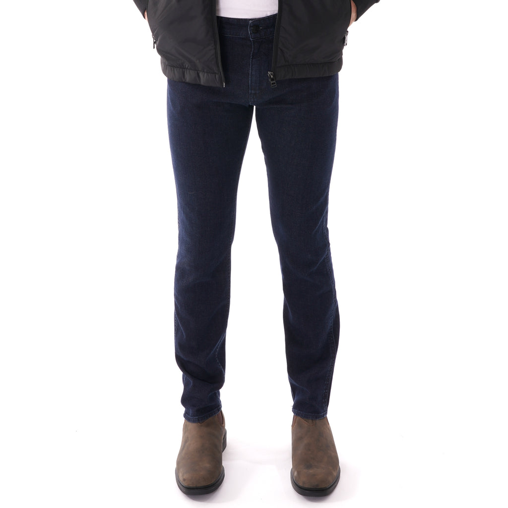 Boss Slim-fit Jeans in Italian Stretch Denim - Navy