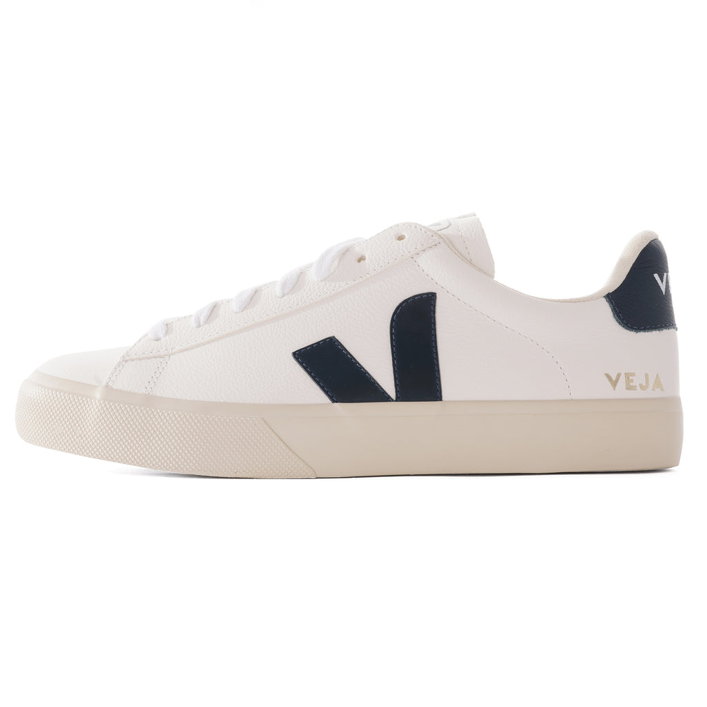 Veja Campo Chromefree Leather Womens - White Nautico
