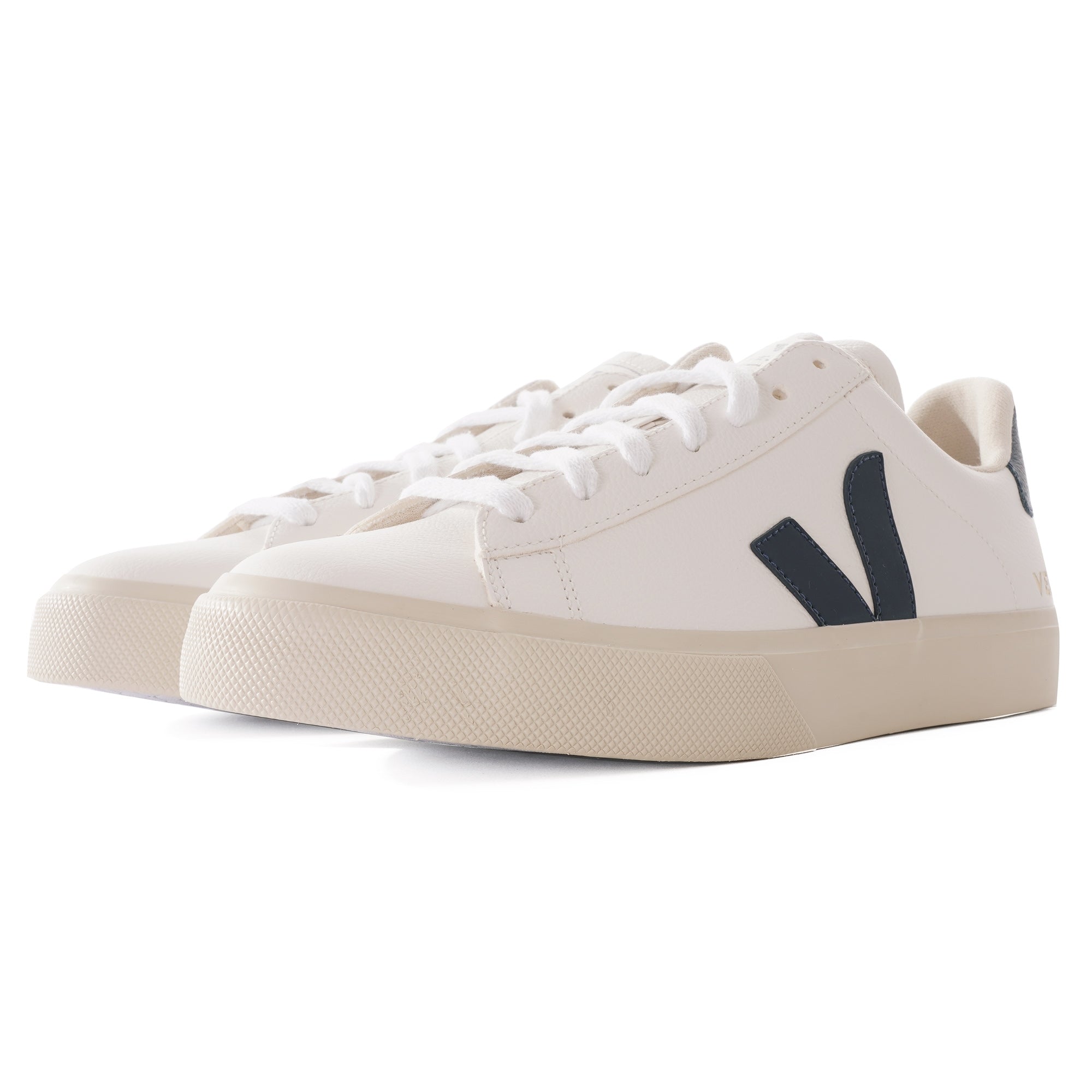 Veja Campo Chromefree Leather Womens - White Nautico