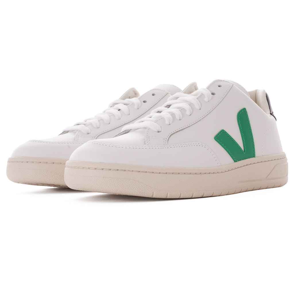 Veja V-12 Leather - White