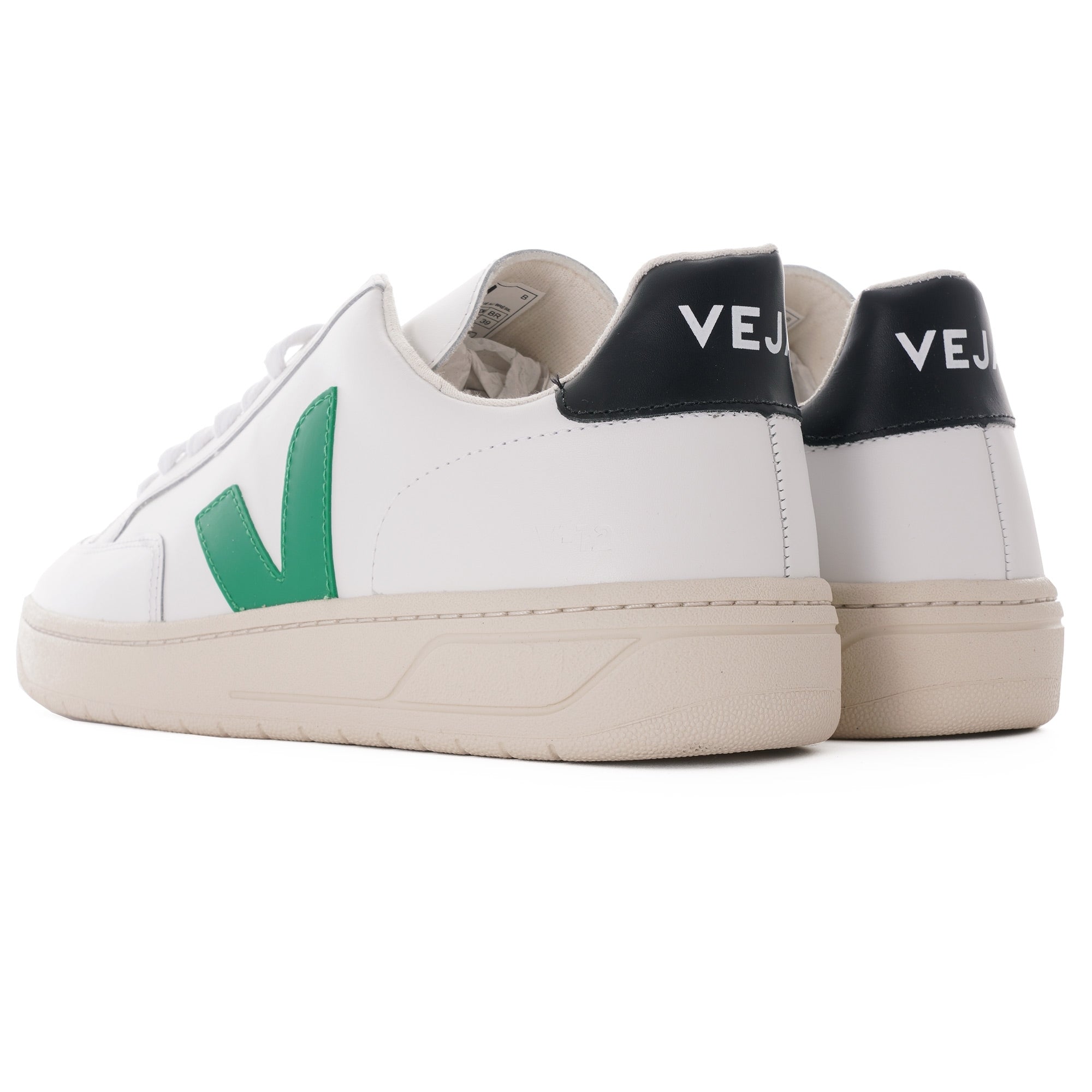 Veja V-12 Leather - White