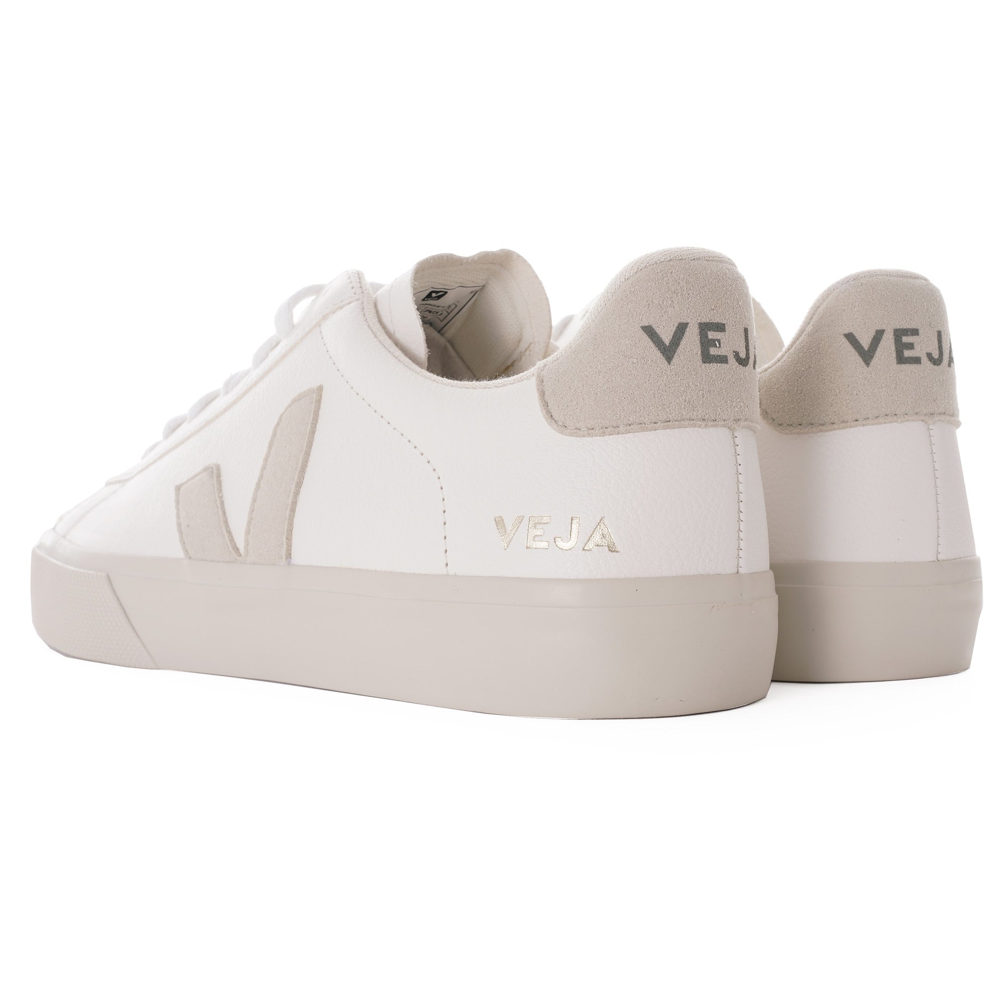 Veja Campo Chromefree Leather Womens - White