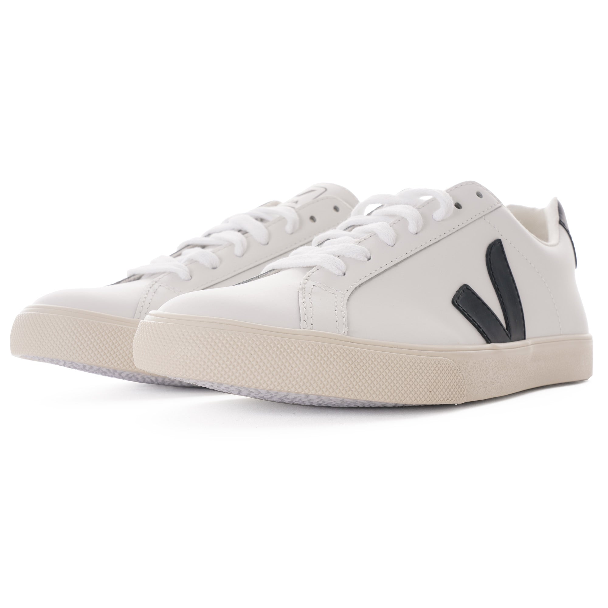 Veja Esplar Leather Womens - White & Black