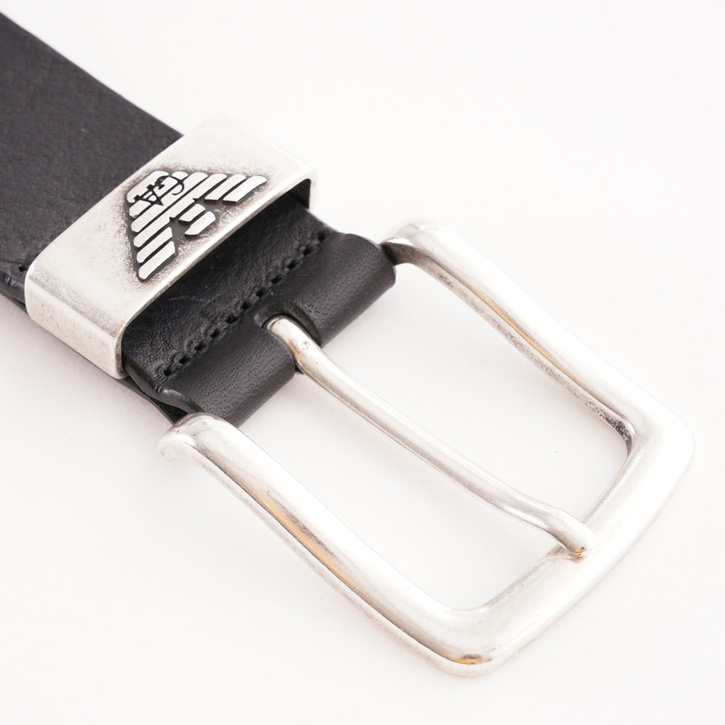 Emporio Armani Eagle Belt - Black