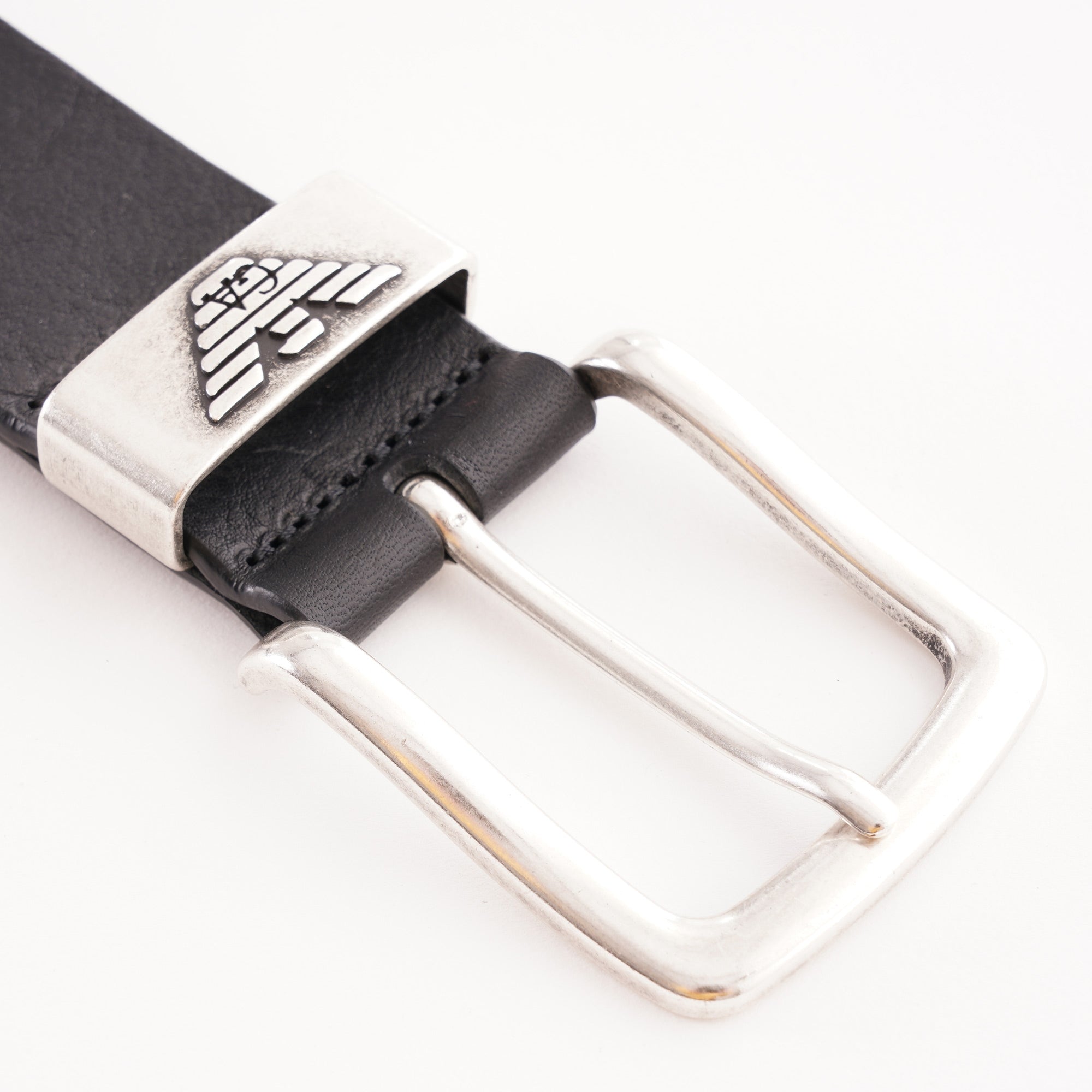 Emporio Armani Eagle Belt - Black
