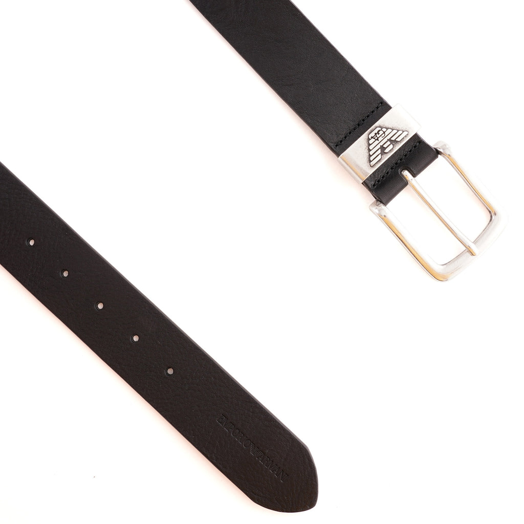 Emporio Armani Eagle Belt - Black