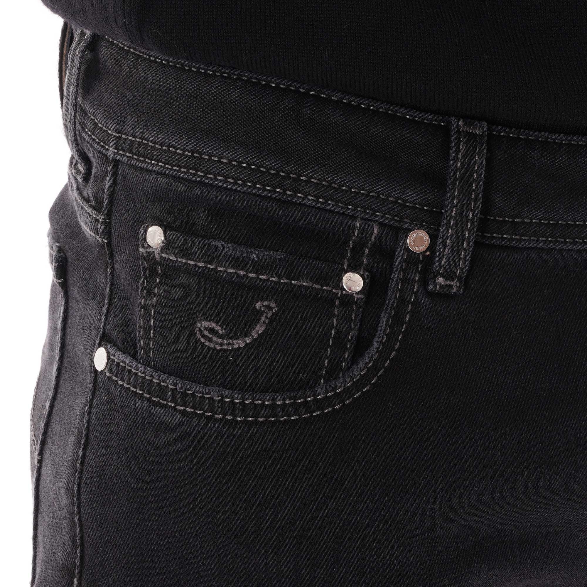 Jacob Cohen J688 Indigo Dyed Comfort Jeans - Denim