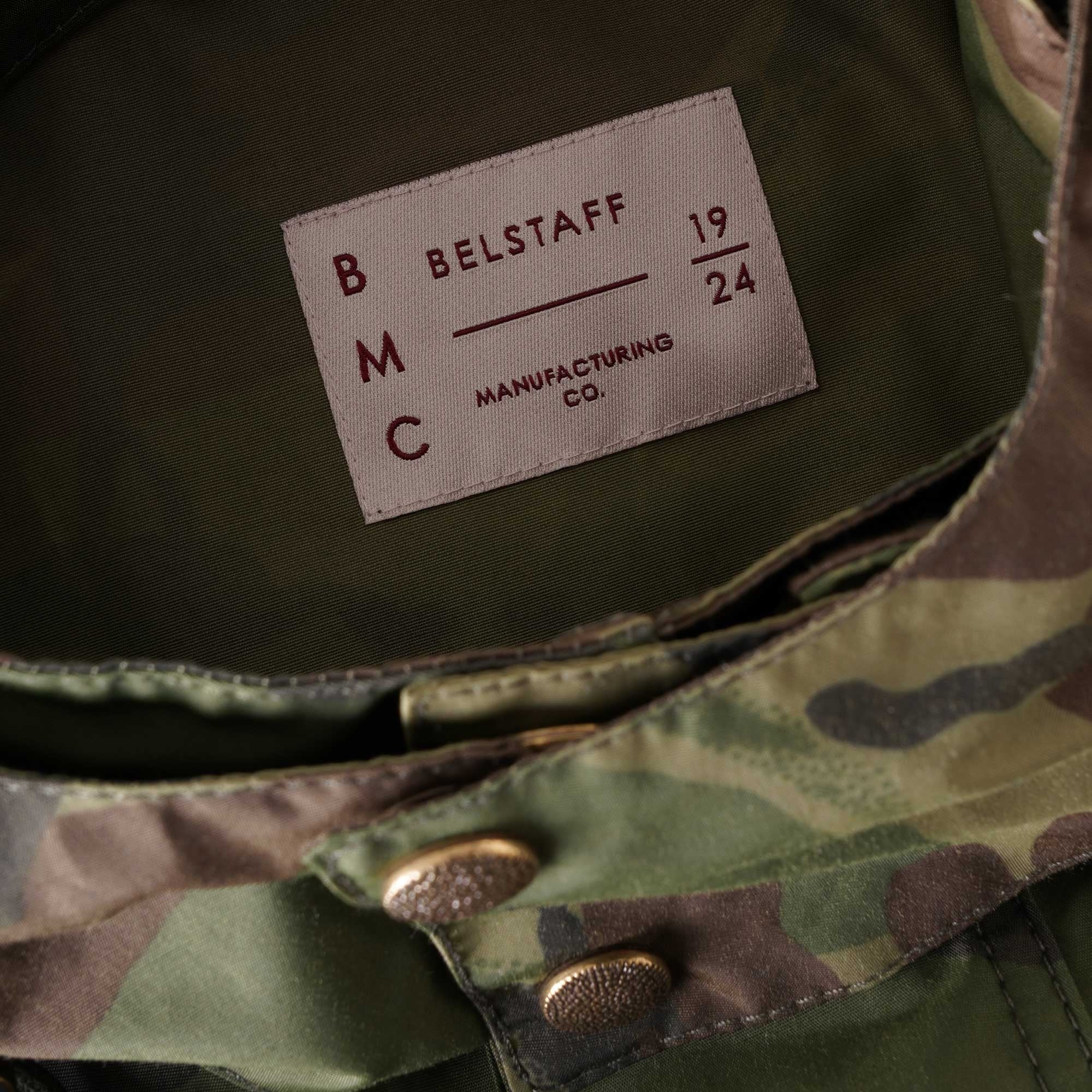 Belstaff Landing Jacket Camo - Camo Green