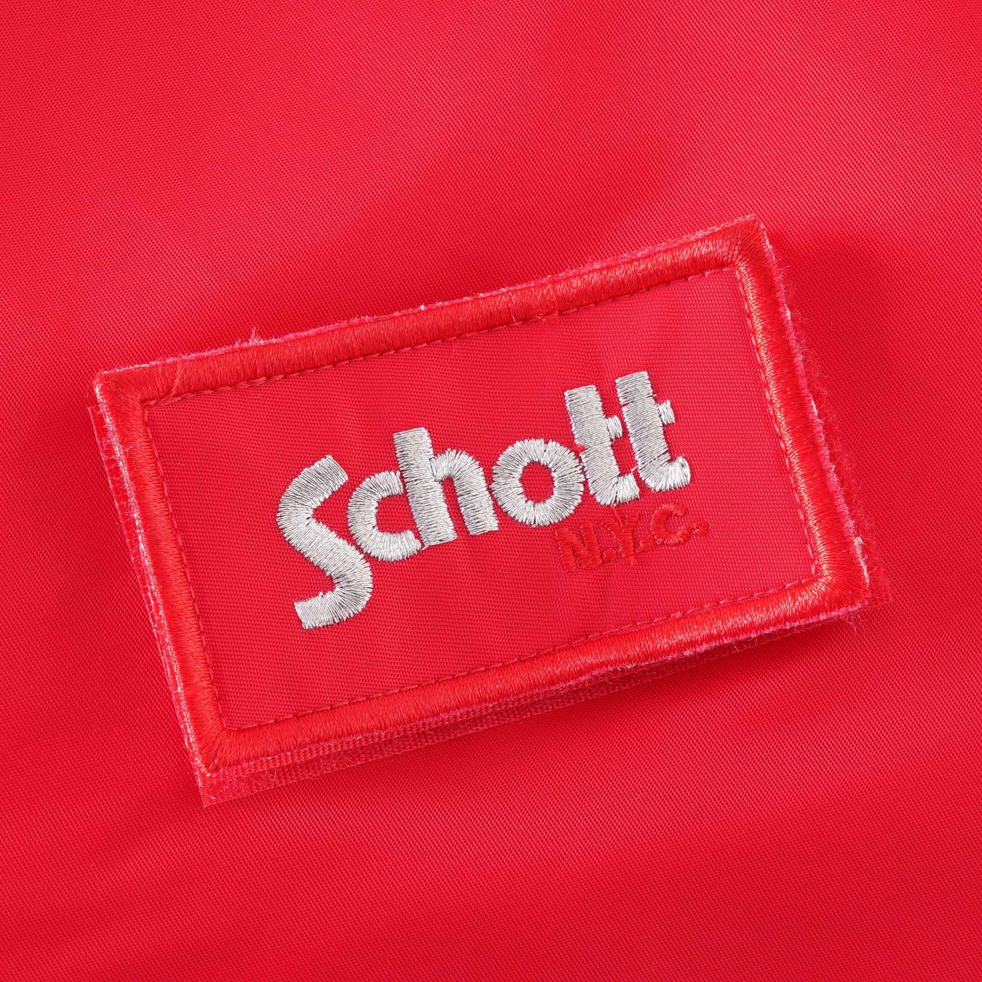 Schott NYC CWU Bomber Womens Jacket Red