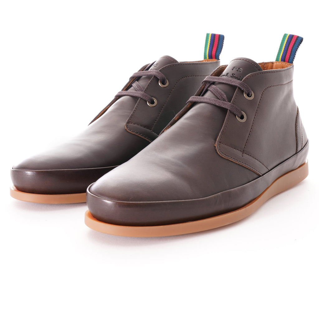 Paul Smith Cleon Boots - Chocolate Brown Leather