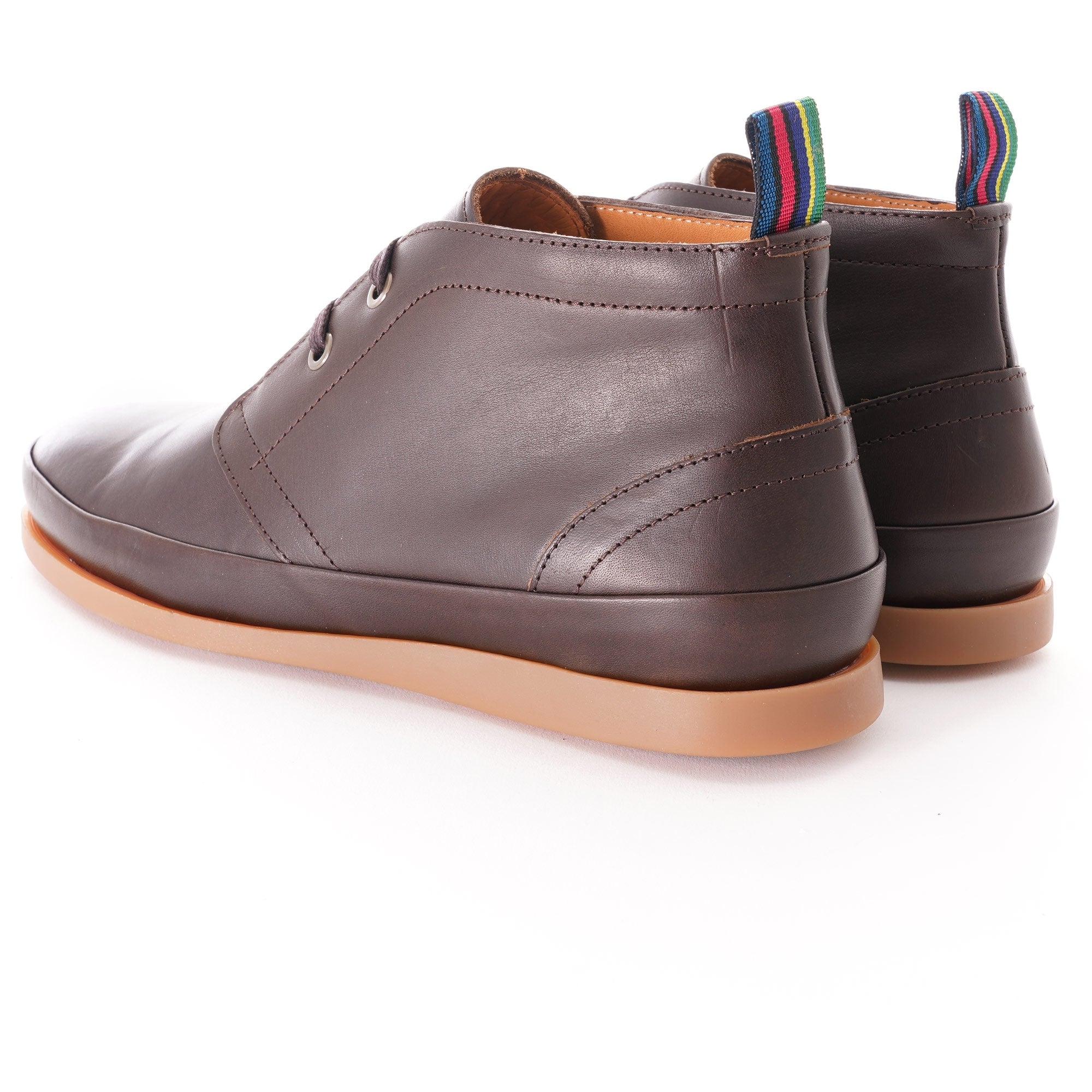 Paul Smith Cleon Boots - Chocolate Brown Leather