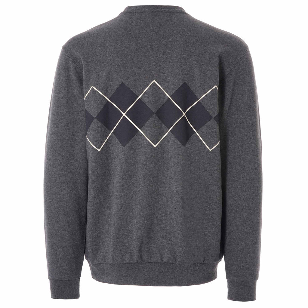 Adidas Originals Argyle Crewneck Sweatshirt - Grey