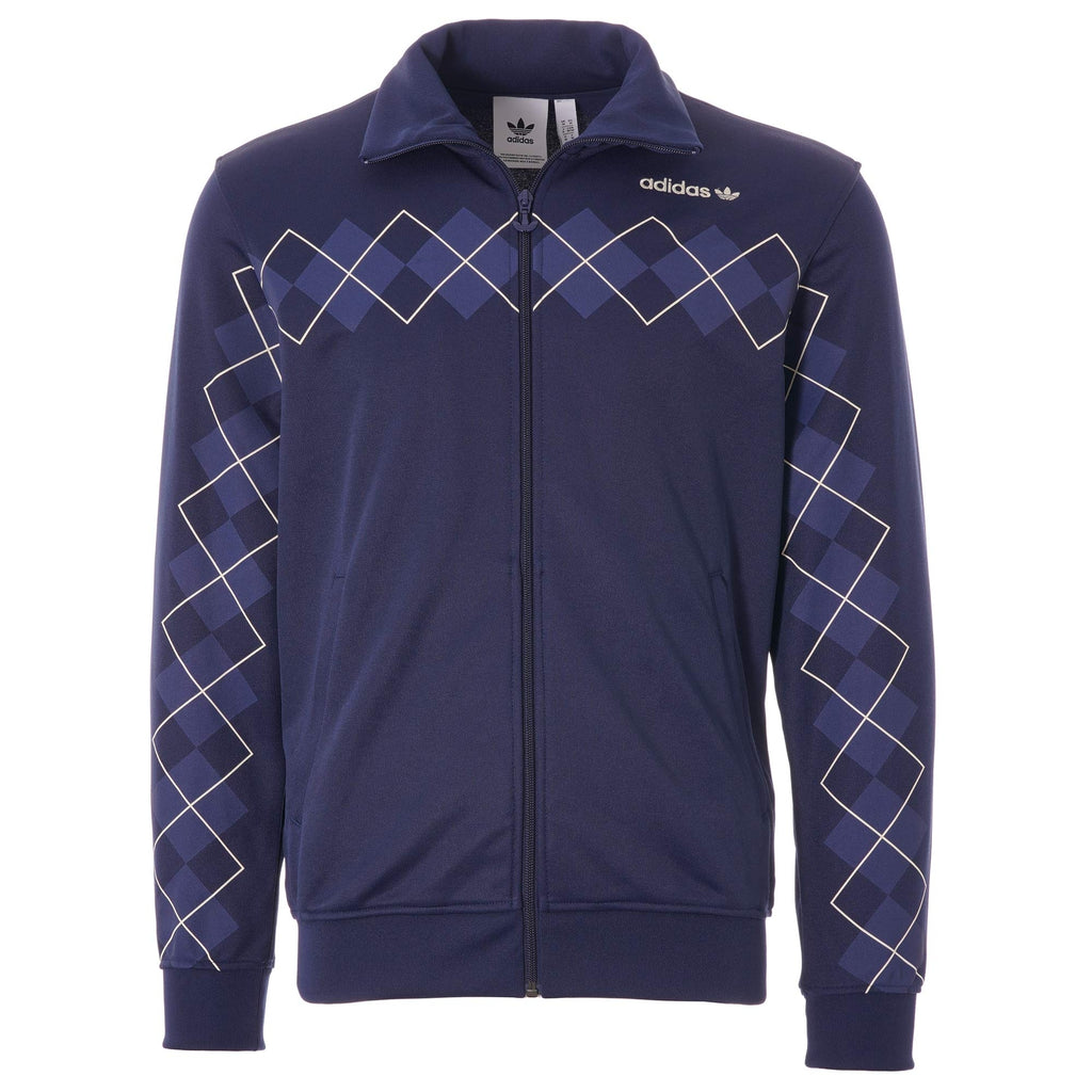 Adidas Originals Argyle Track Top - Indigo