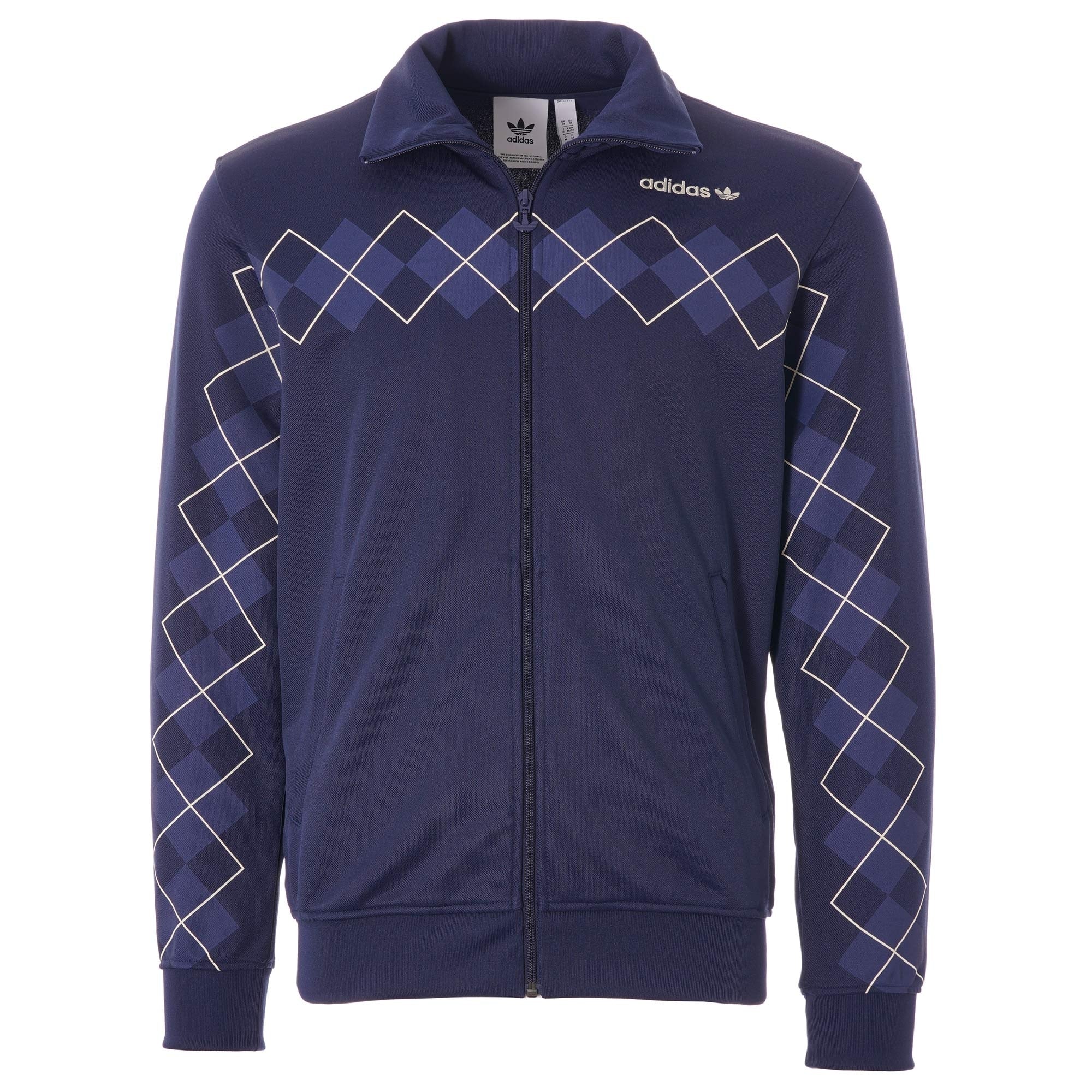 Adidas Originals Argyle Track Top - Indigo