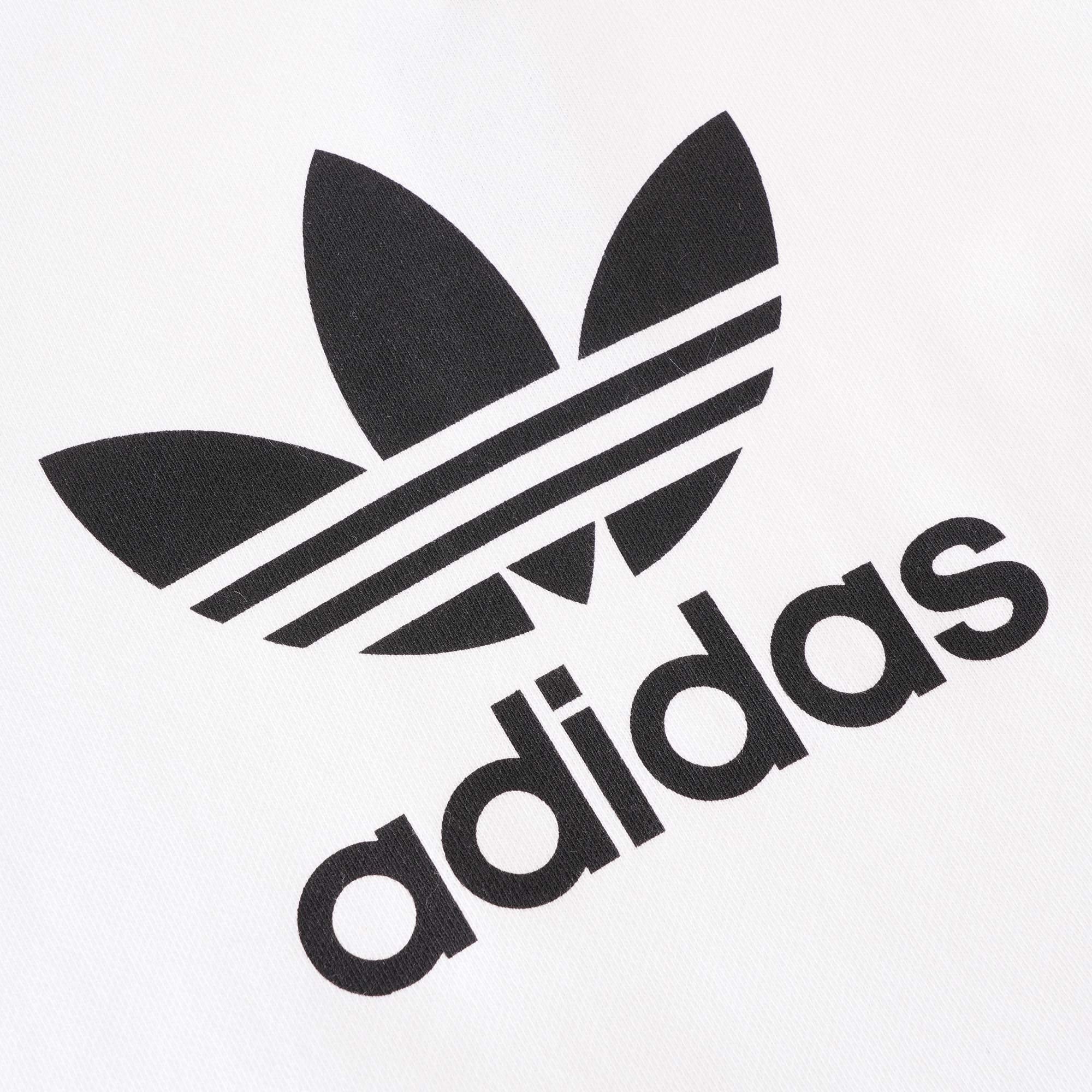 Adidas Originals Trefoil Crewneck - White