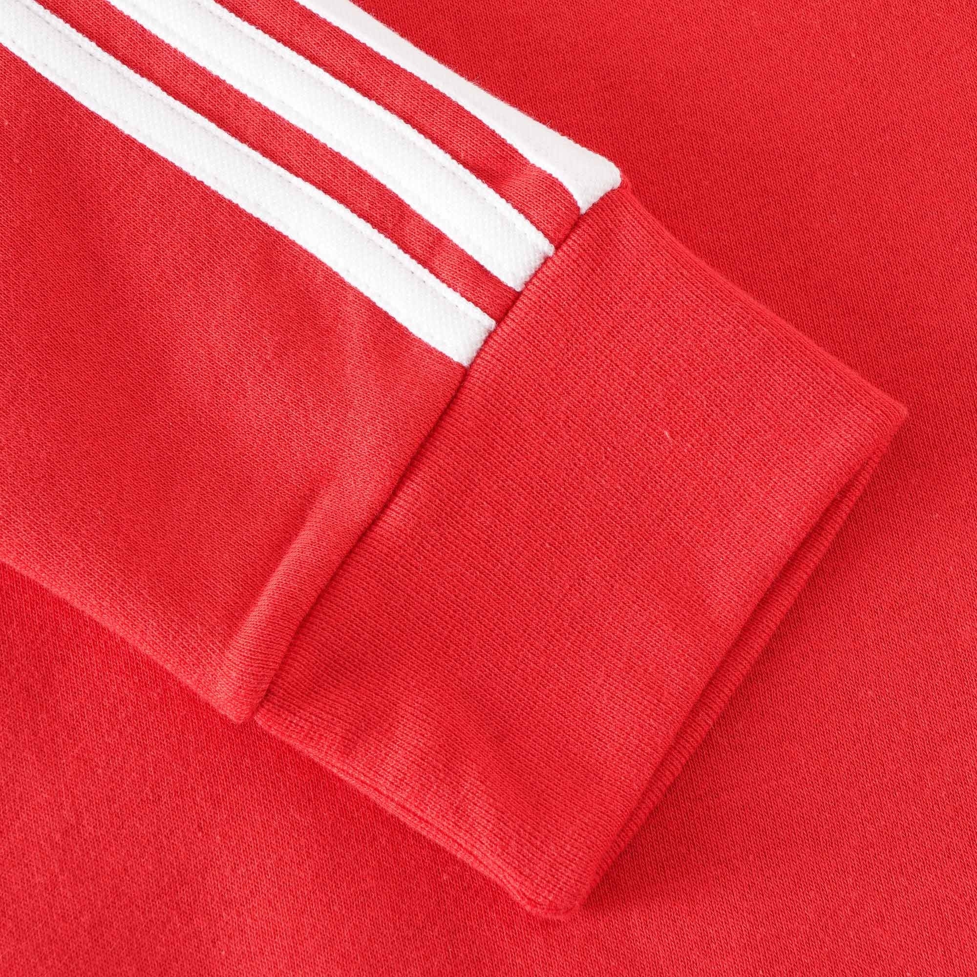 3-Stripes Crewneck Sweatshirt - Red