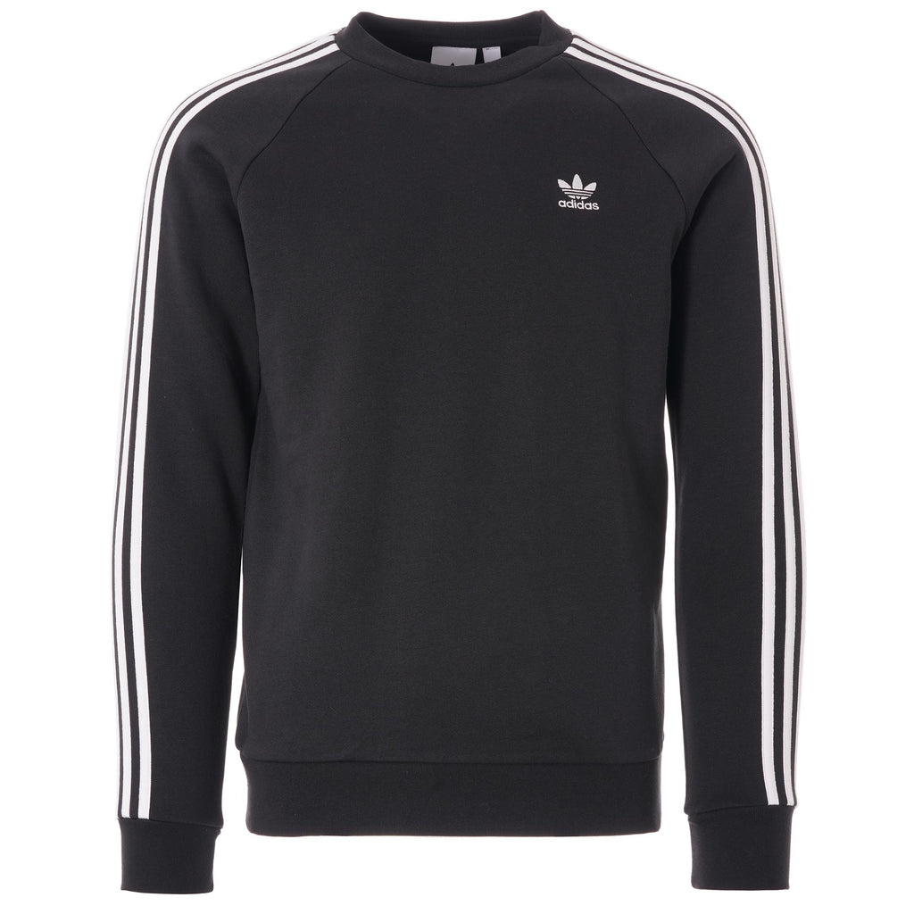 3 stripes Crewneck Sweatshirt - Black