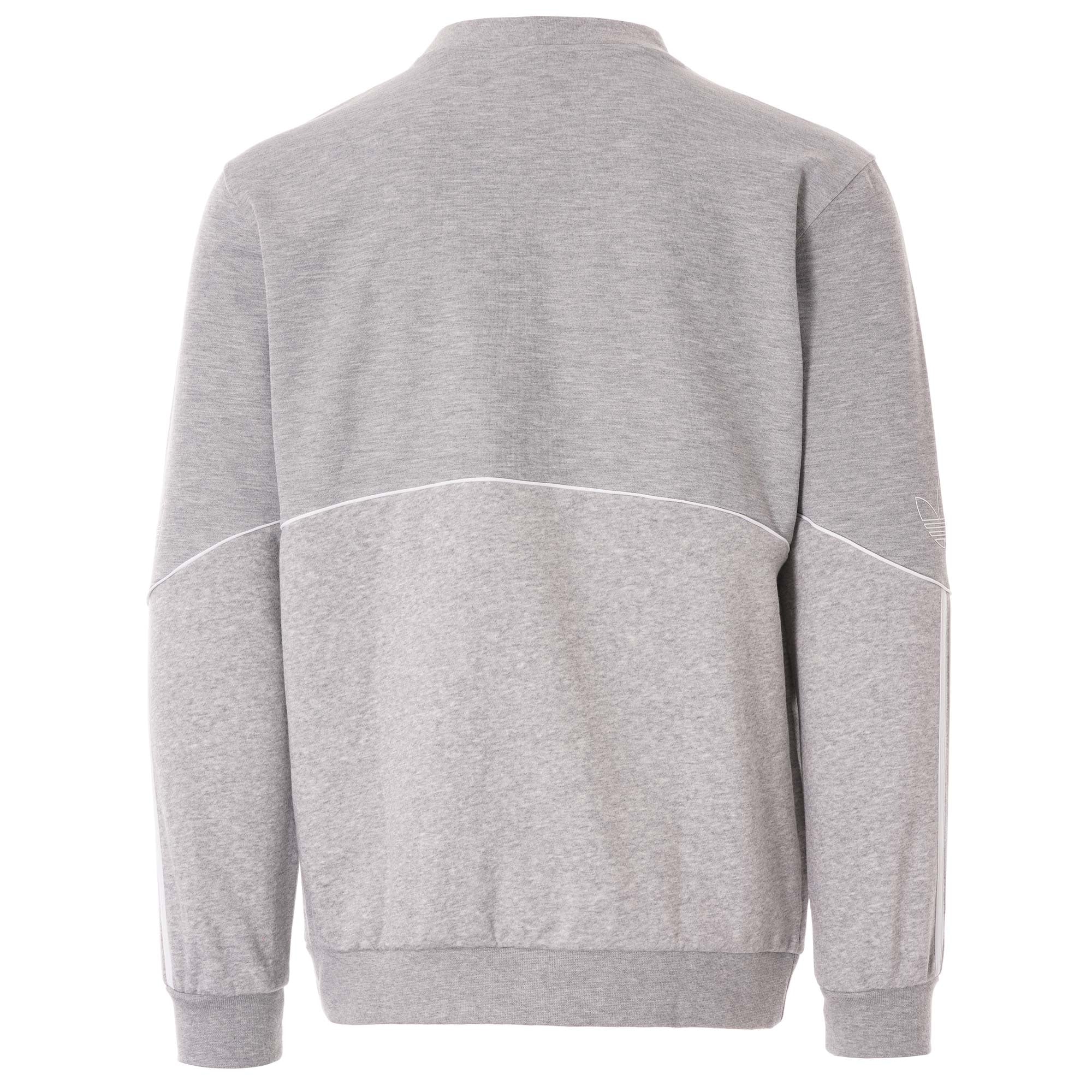 Adidas Originals Outline Crew Sweatshirt - Grey