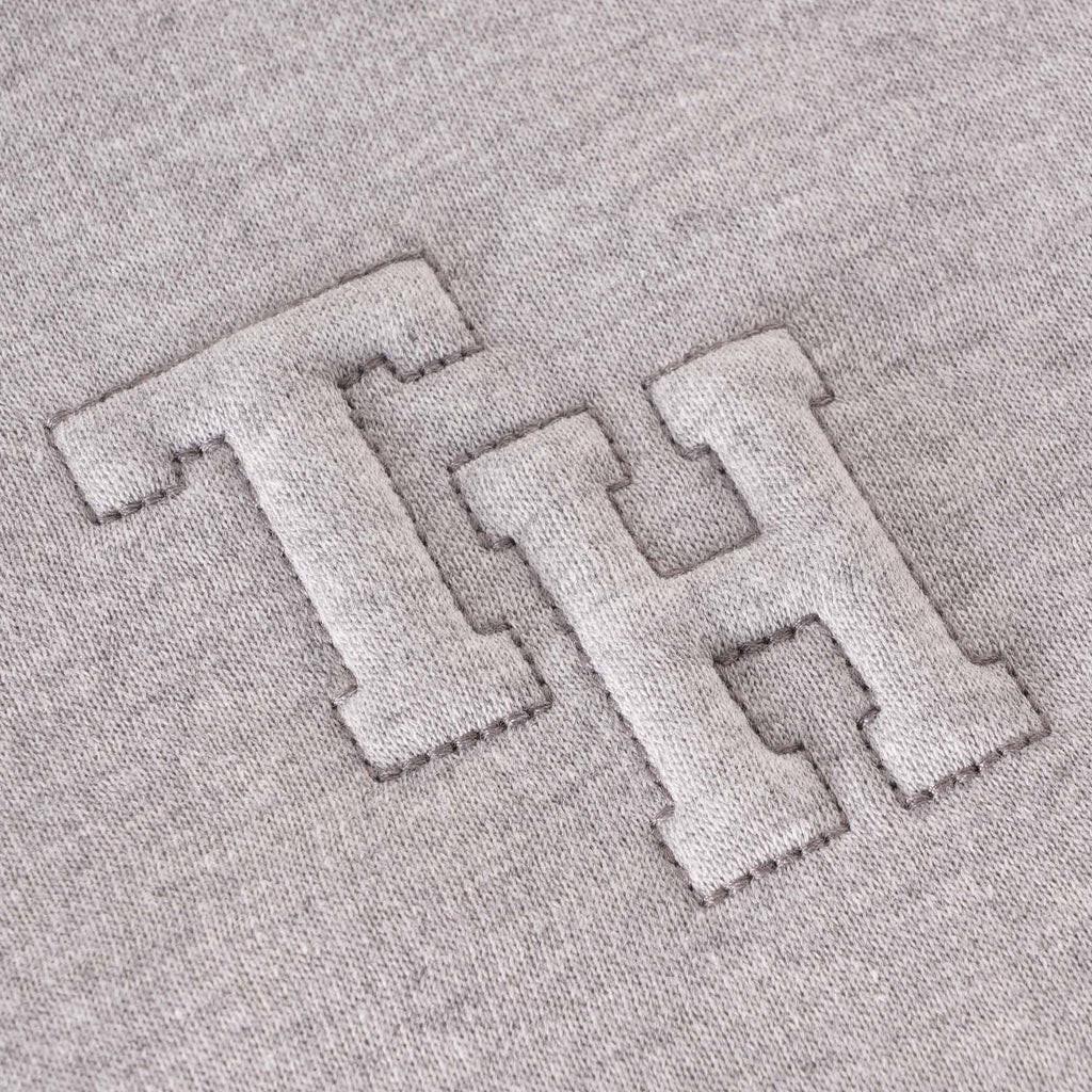 Tommy Hilfiger Monogram Cotton Fleece Hoody - Grey
