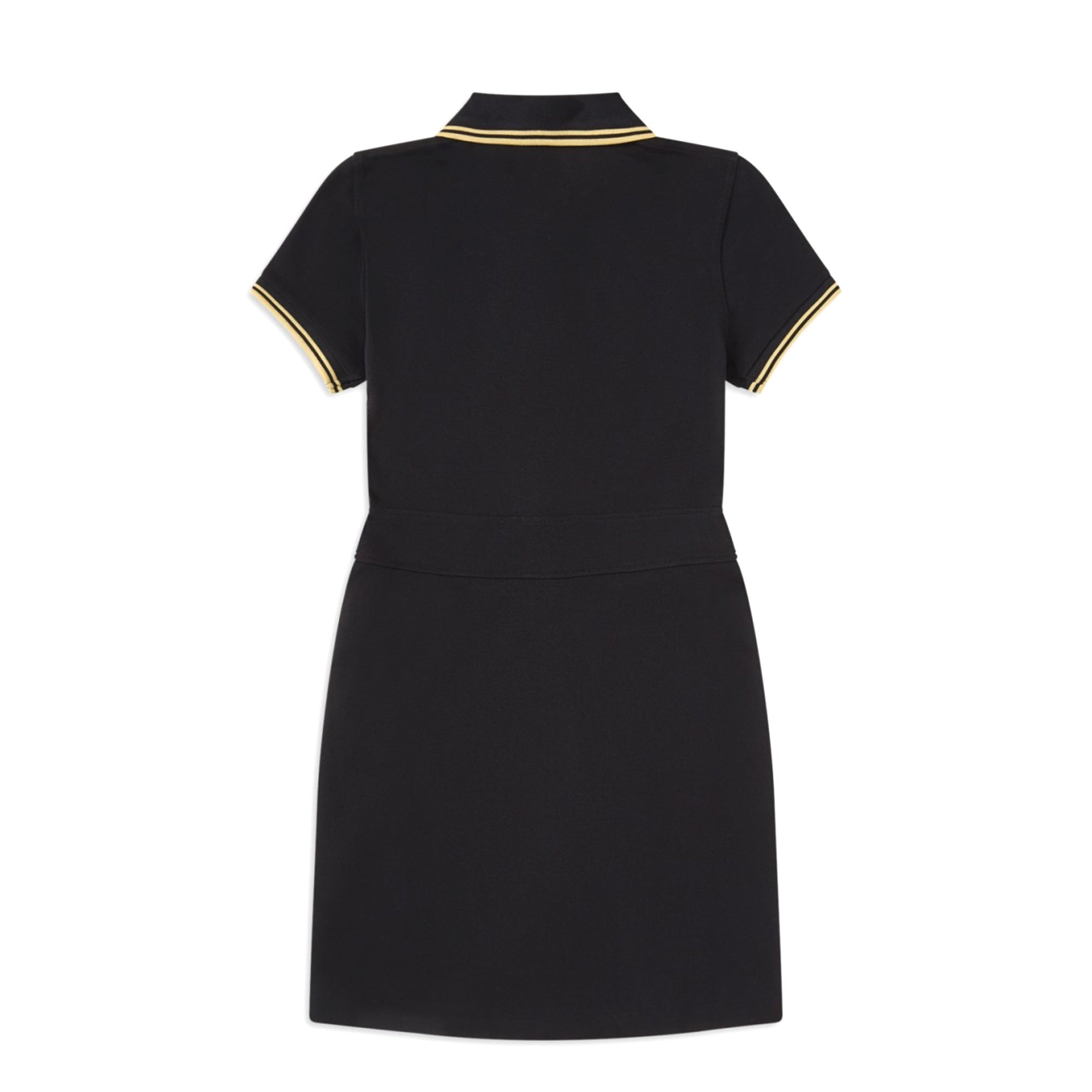 Fred Perry Womens Reissue Pleated Pique Tennis Dress - Black