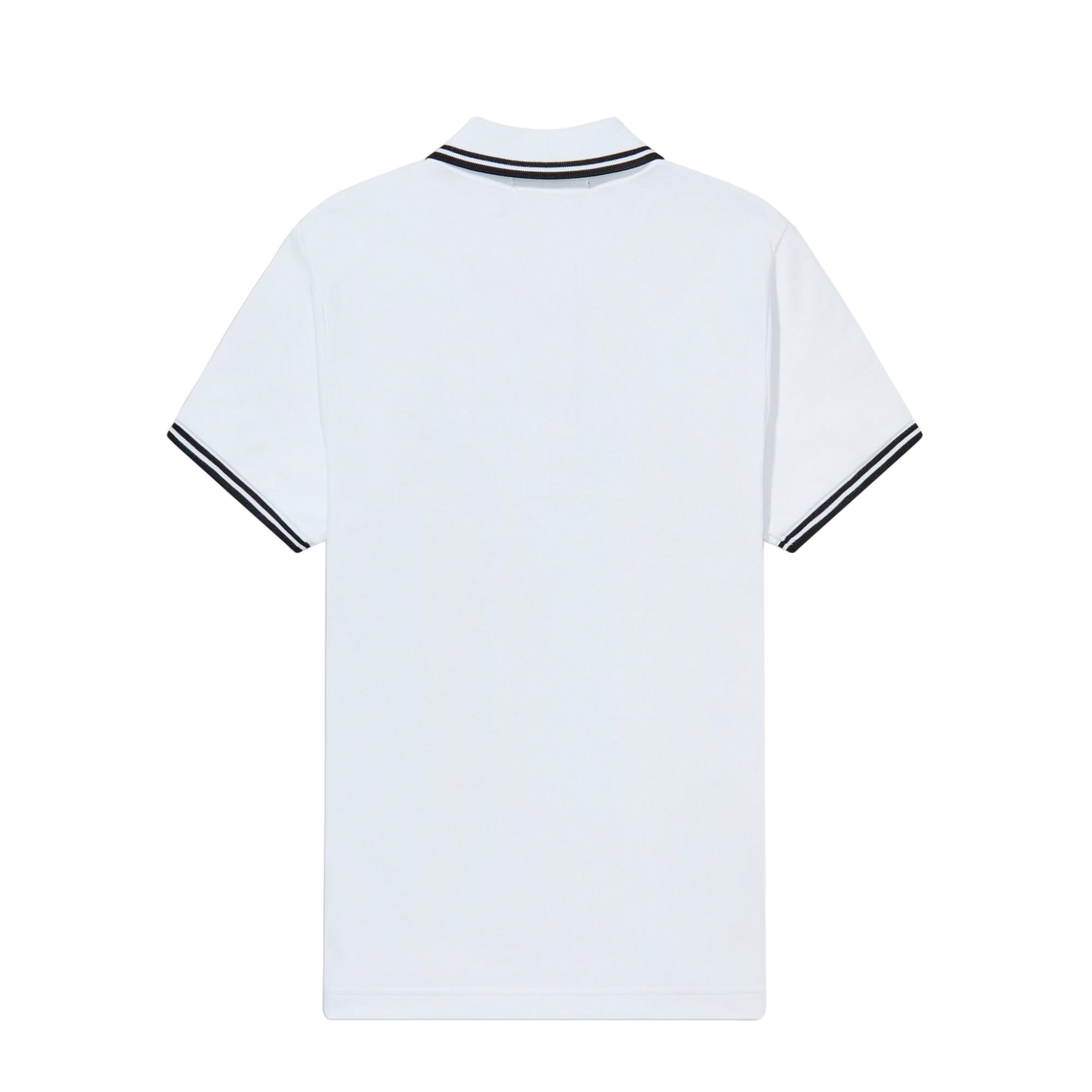 Fred Perry Womens Twin Tipped Polo Shirt - White