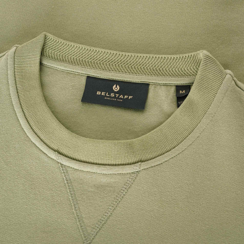 Belstaff Loopback Sweatshirt - Oil Green