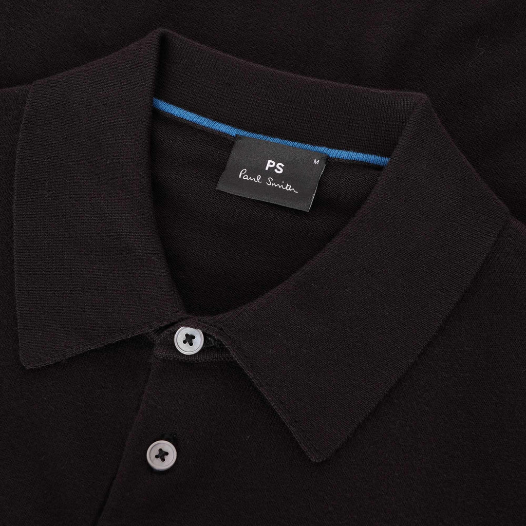 Paul Smith Zebra Polo Shirt - Black