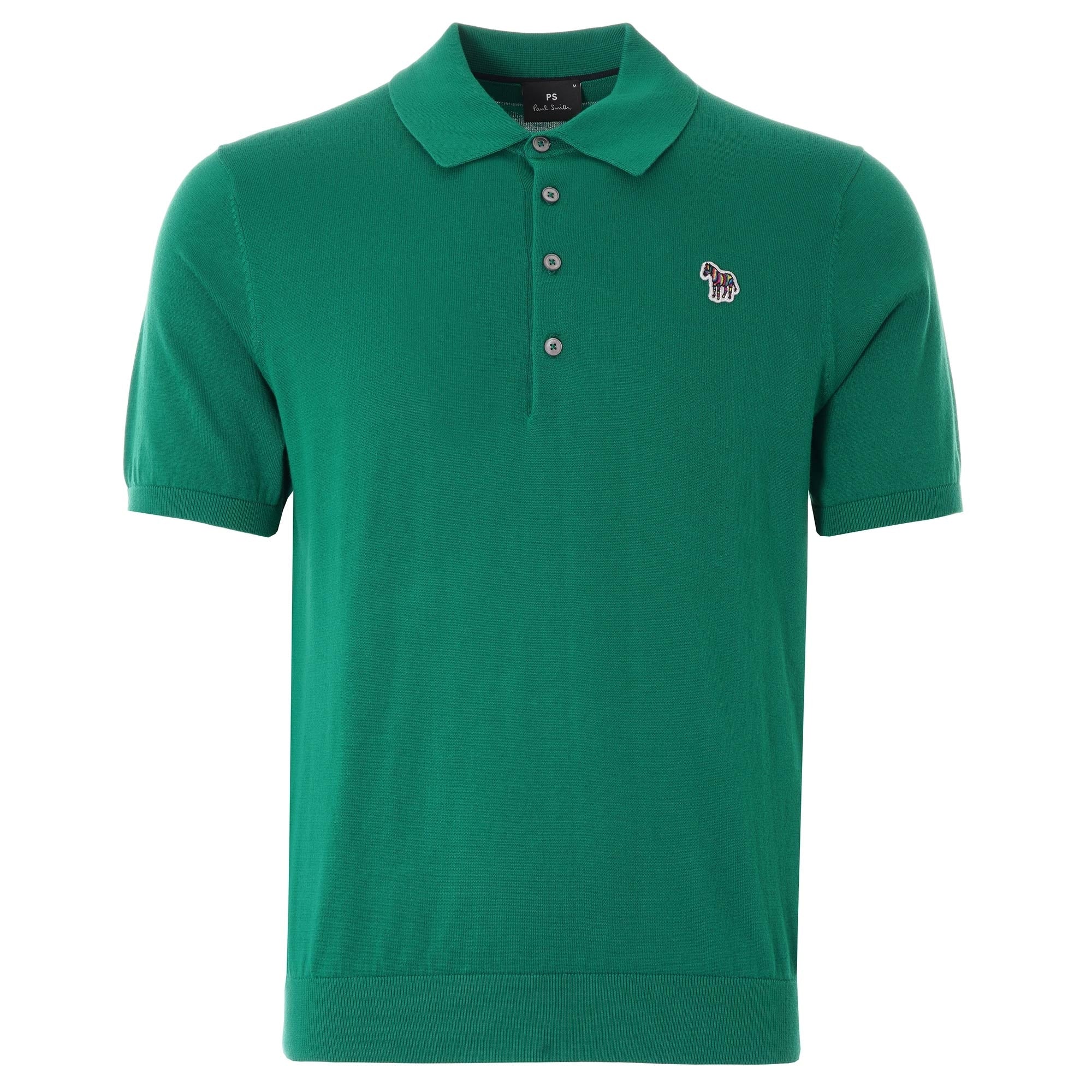 Paul Smith Zebra Polo Shirt - Emerald