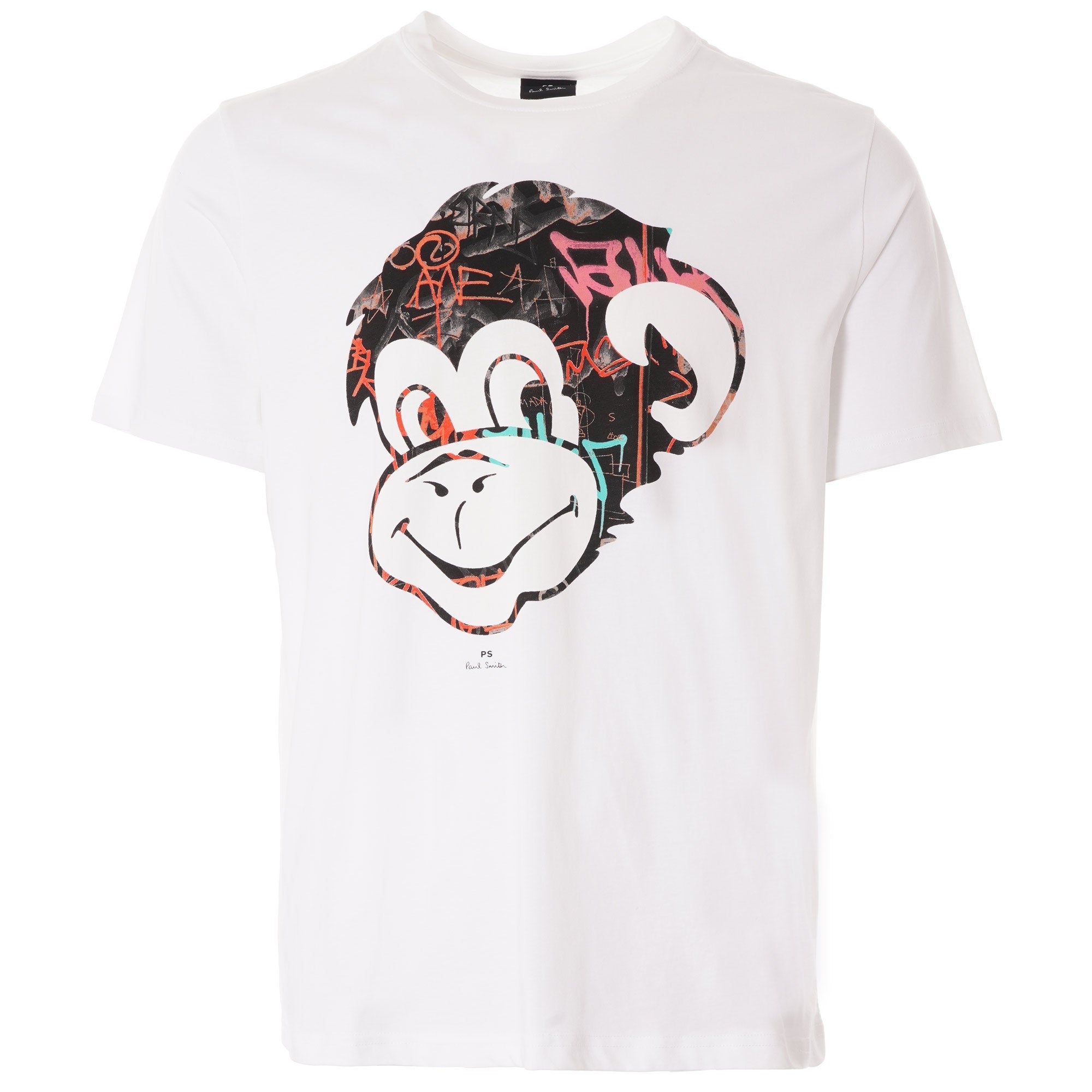 【Paul Smith】シャツ モンキー 猿 Monkey アニマル 動物 美品 Paul Smith Graffiti Monkey T-Shirt - White – Stuarts London