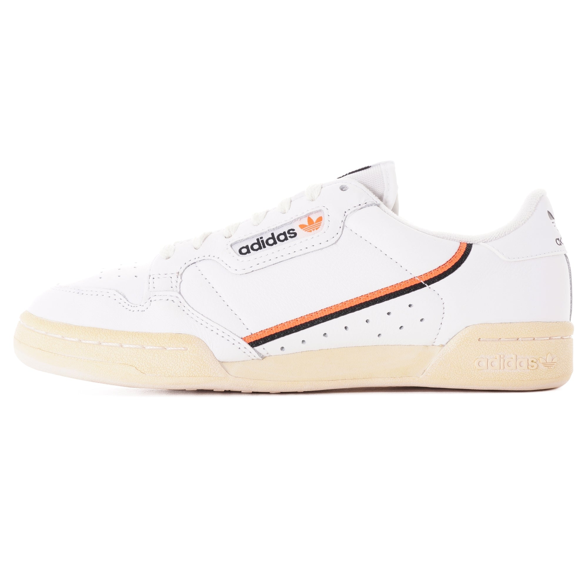 Adidas Originals Continental 80 - White/Black/Orange