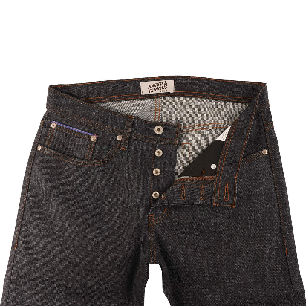 Naked and Famous Denim Weird Guy Blue Core Selvedge - Indigo