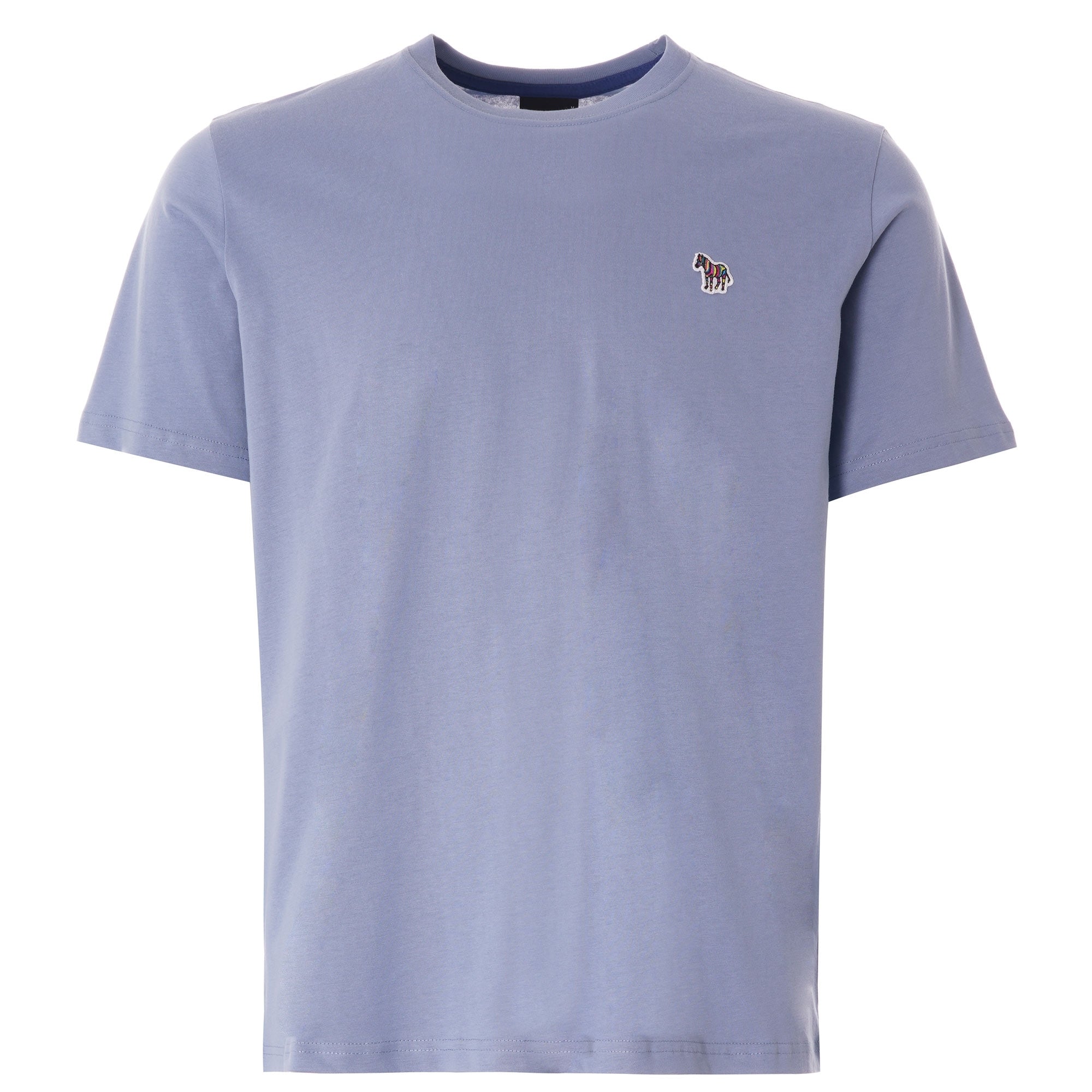 Paul Smith Organic Cotton Zebra Logo T-Shirt - Light Blue
