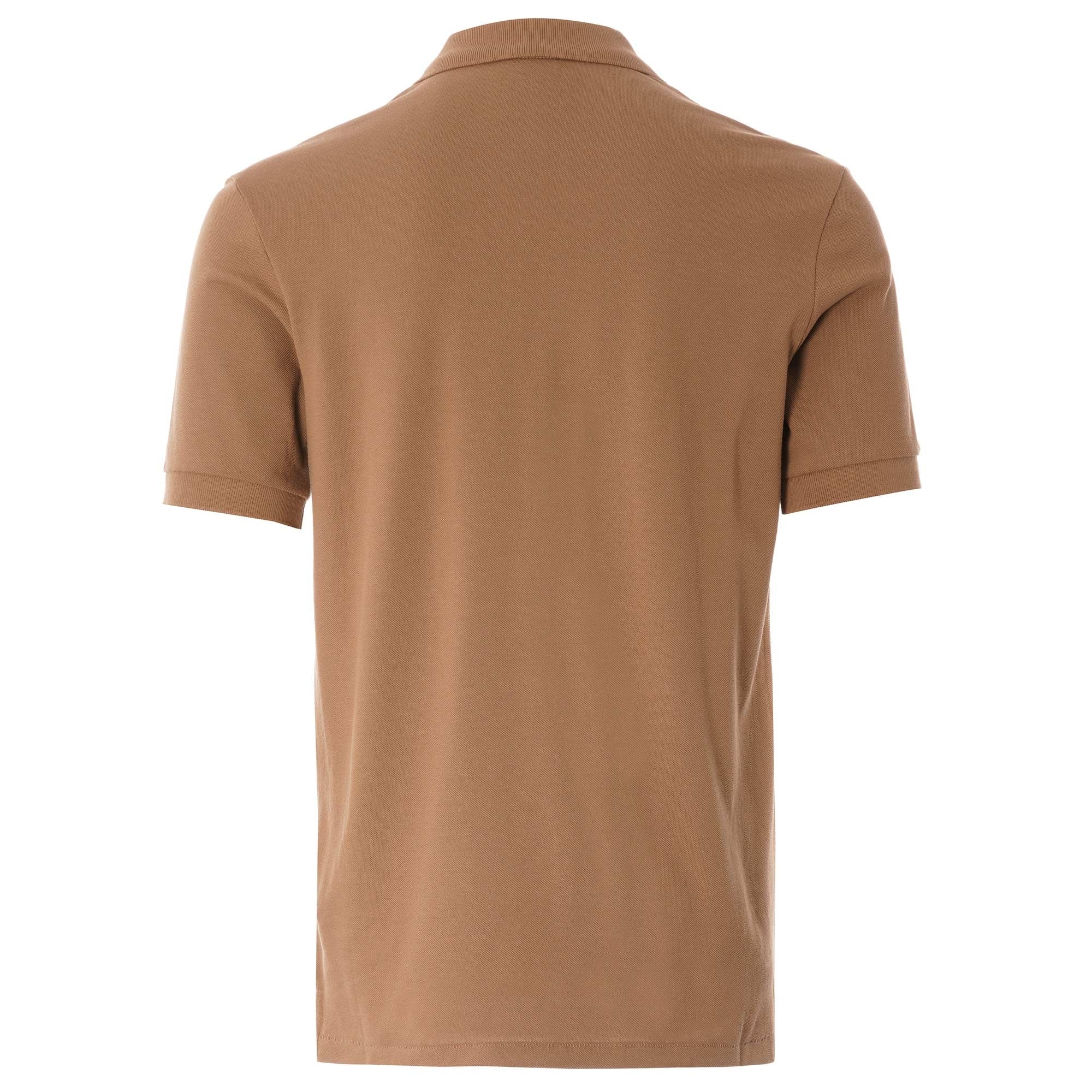 Paul Smith Organic Cotton Zebra Logo Polo Shirt - Camel
