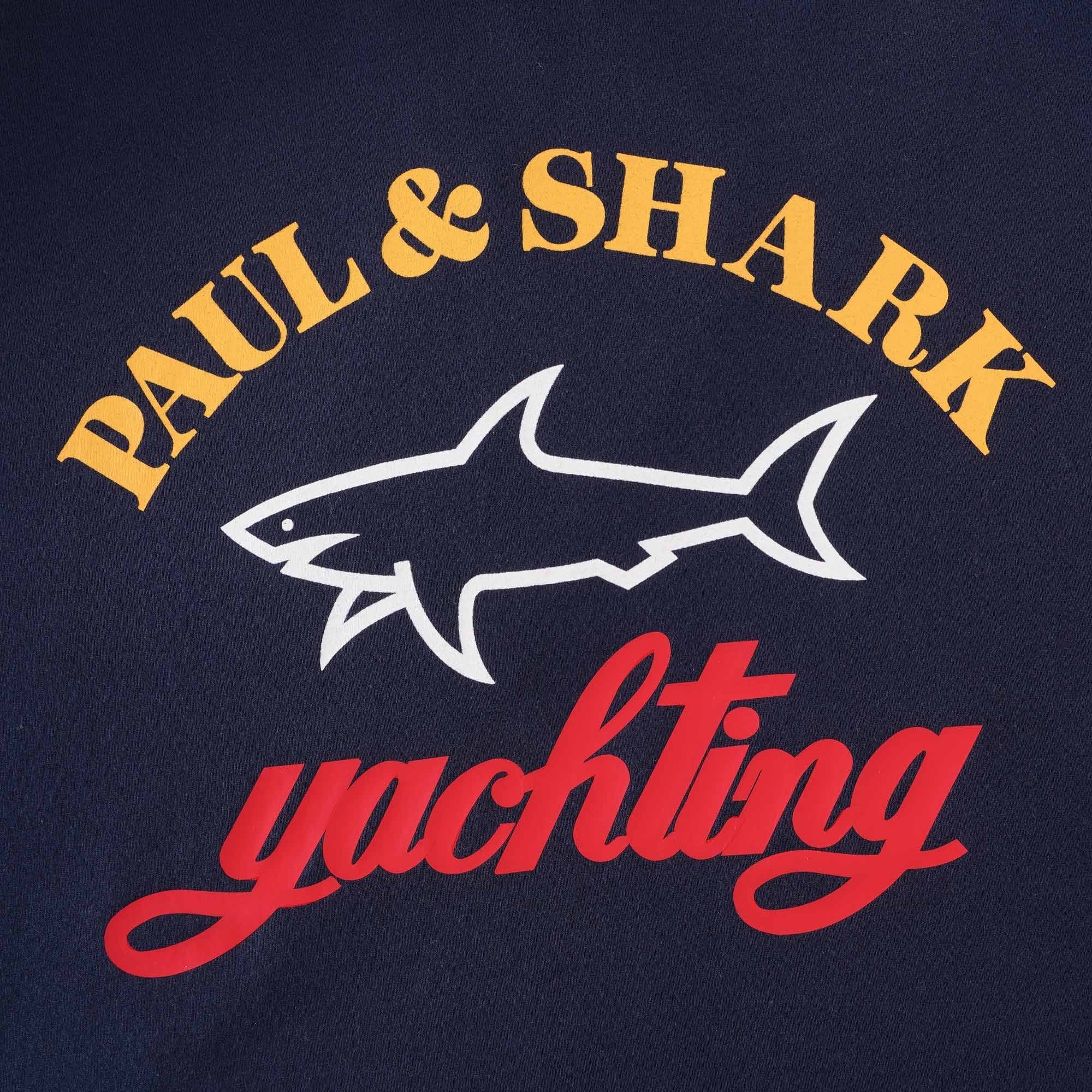 Paul and Shark Yachting Logo T-shirt - Blue
