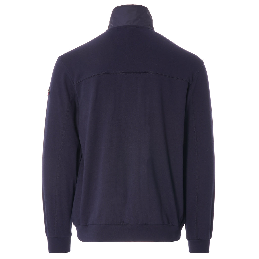 Paul and Shark Zip-Neck Pocket Sweatshirt - Navy